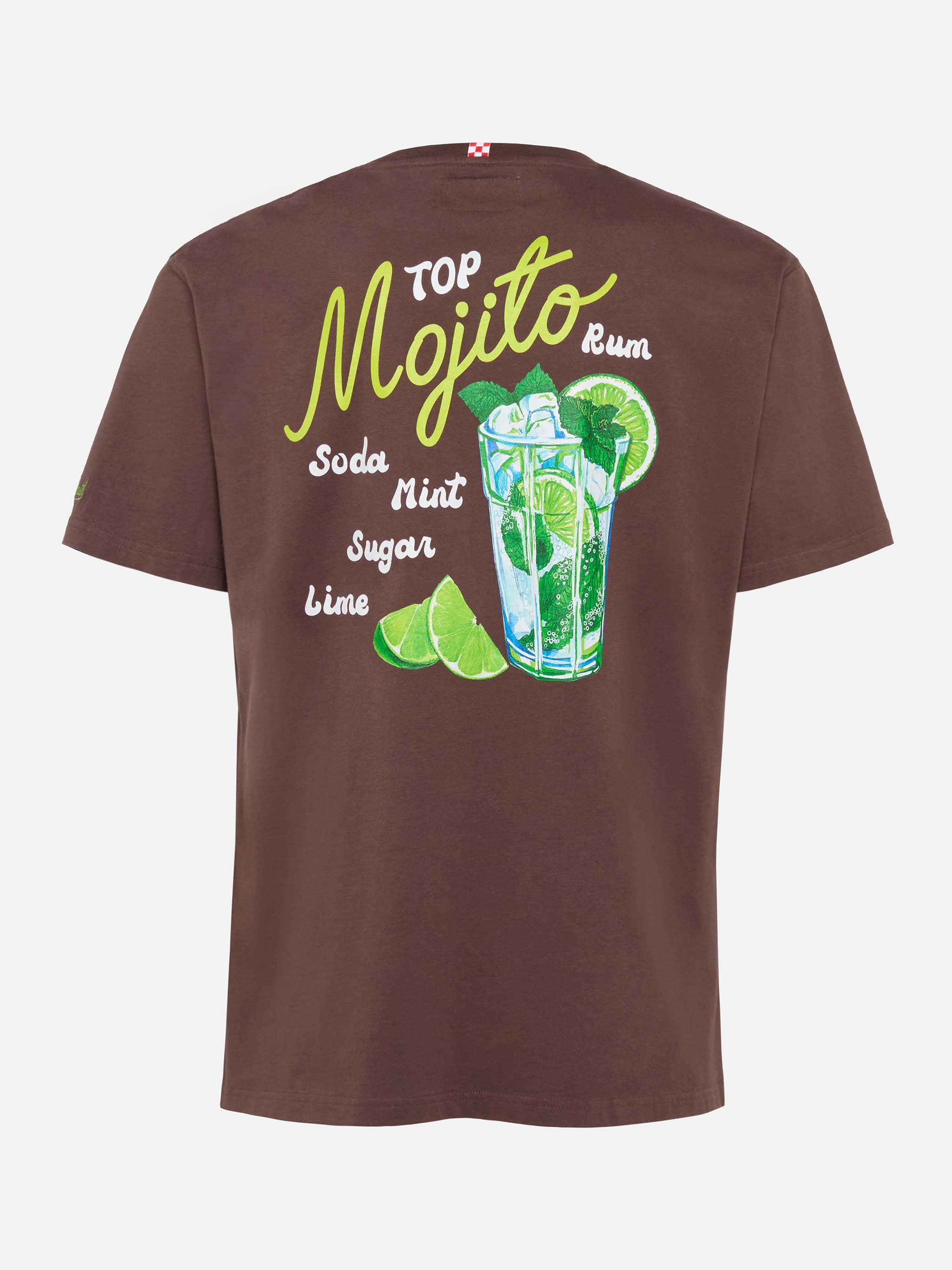 mc2-saint-barth-arnott-t-shirt-uomo-cotone-marrone-mojito image 1