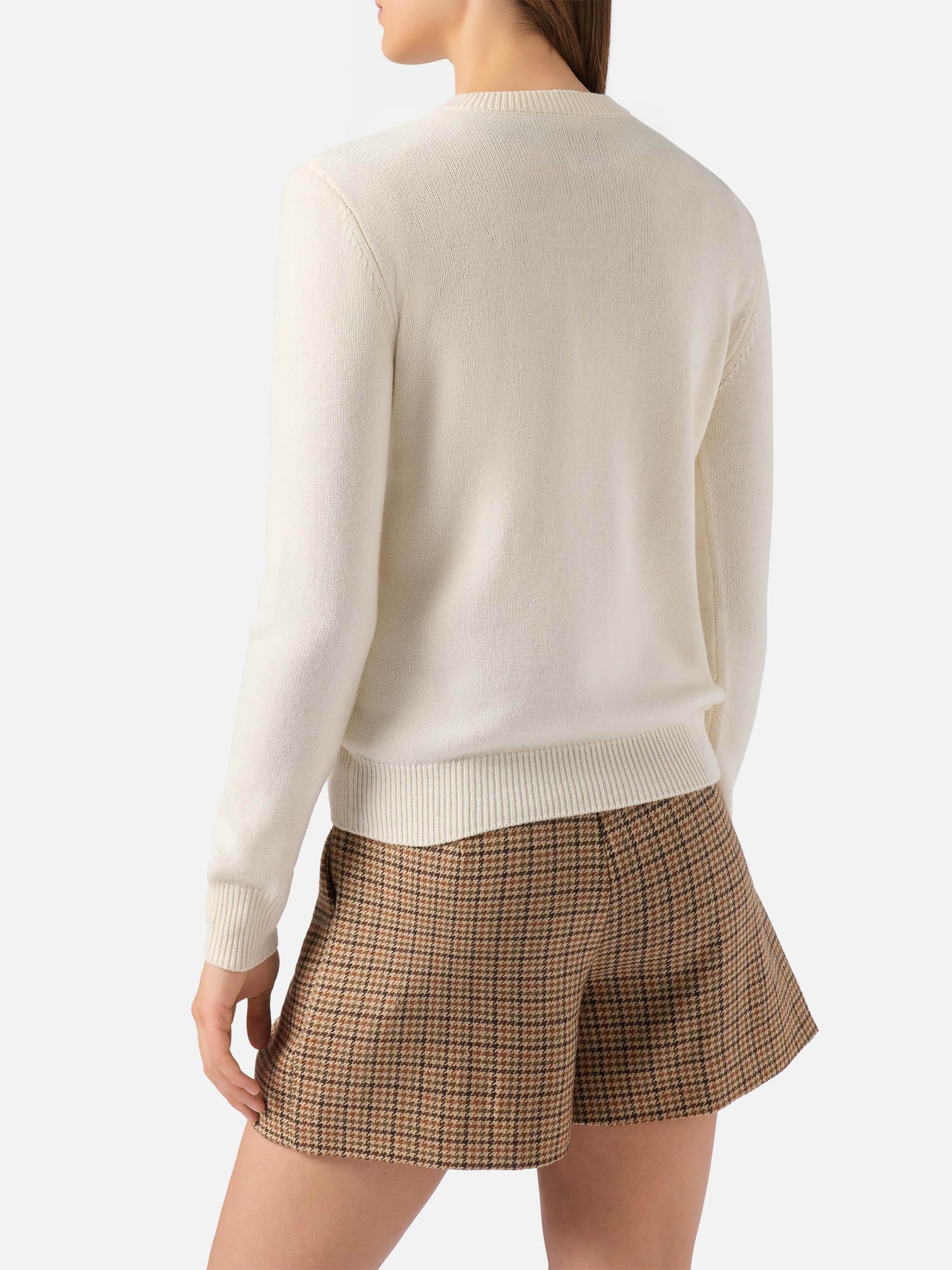 mc2-saint-barth-new-queen-maglione-donna-in-misto-cashmere-bianco-bollicine-addi image 3