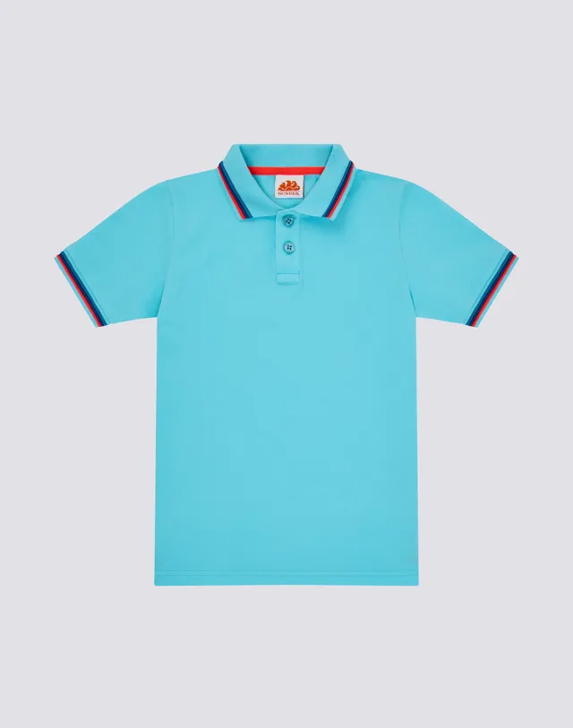 sundek-mini-brice-polo-bambino-in-piquet-di-cotone image 1
