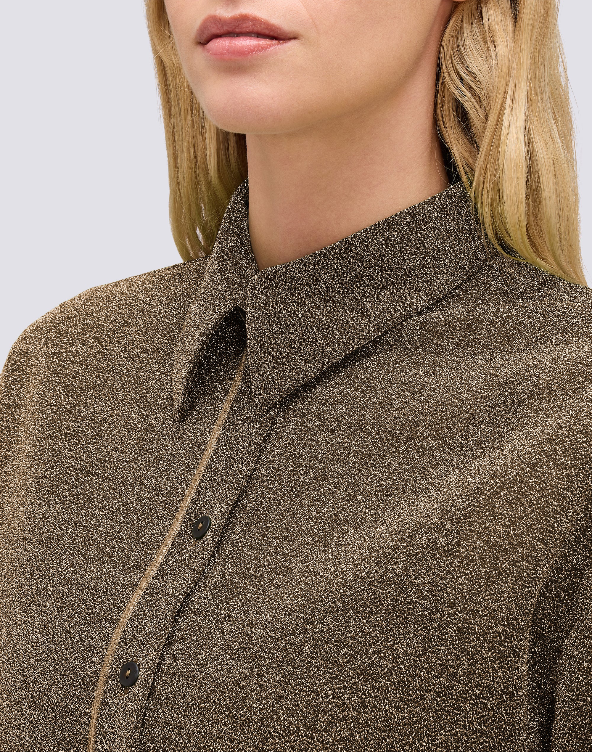sundek-camicia-donna-maniche-lunghe-in-lurex-regular image 3