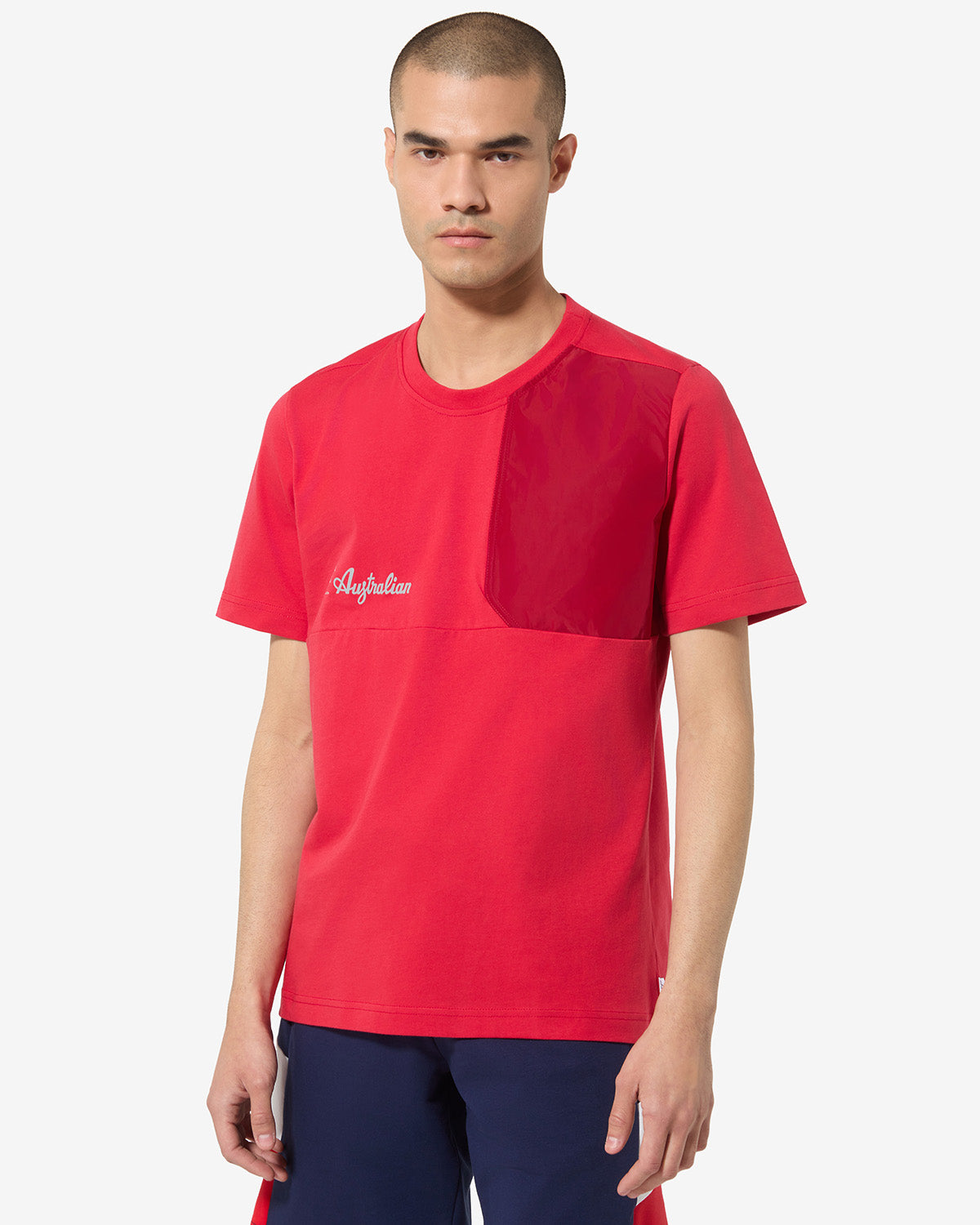 australian-sportswear-gen-t-shirt-cotone-regular-rifrangente image 1