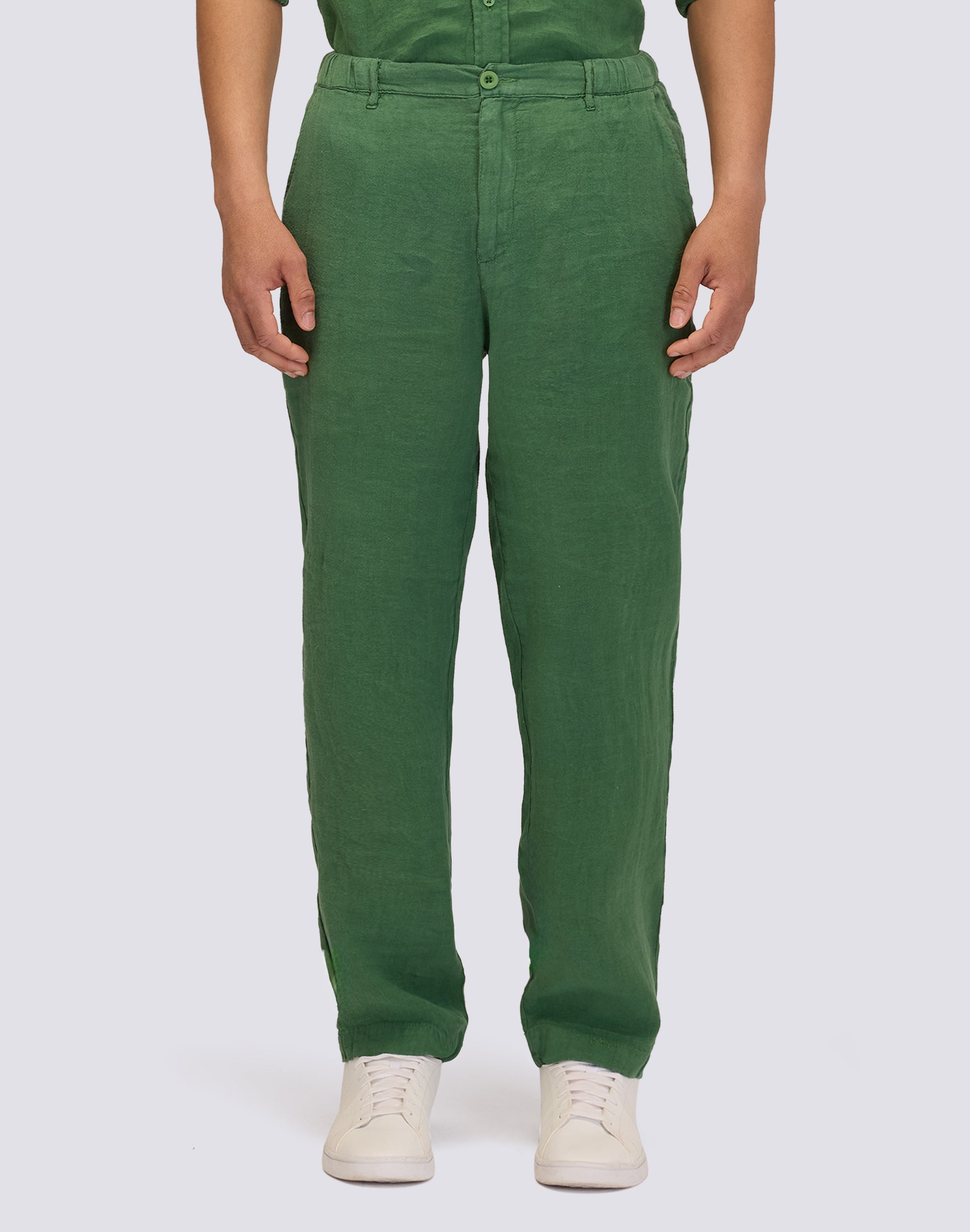 sundek-pantaloni-uomo-lunghi-in-lino-semi-elasticizzati image 1