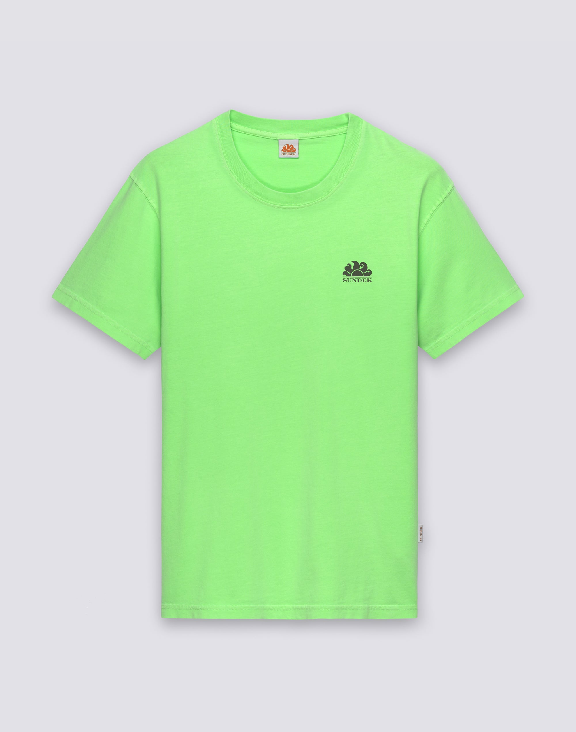 sundek-t-shirt-uomo-a-girocollo-tinto-capo-con-patch-logo image 1