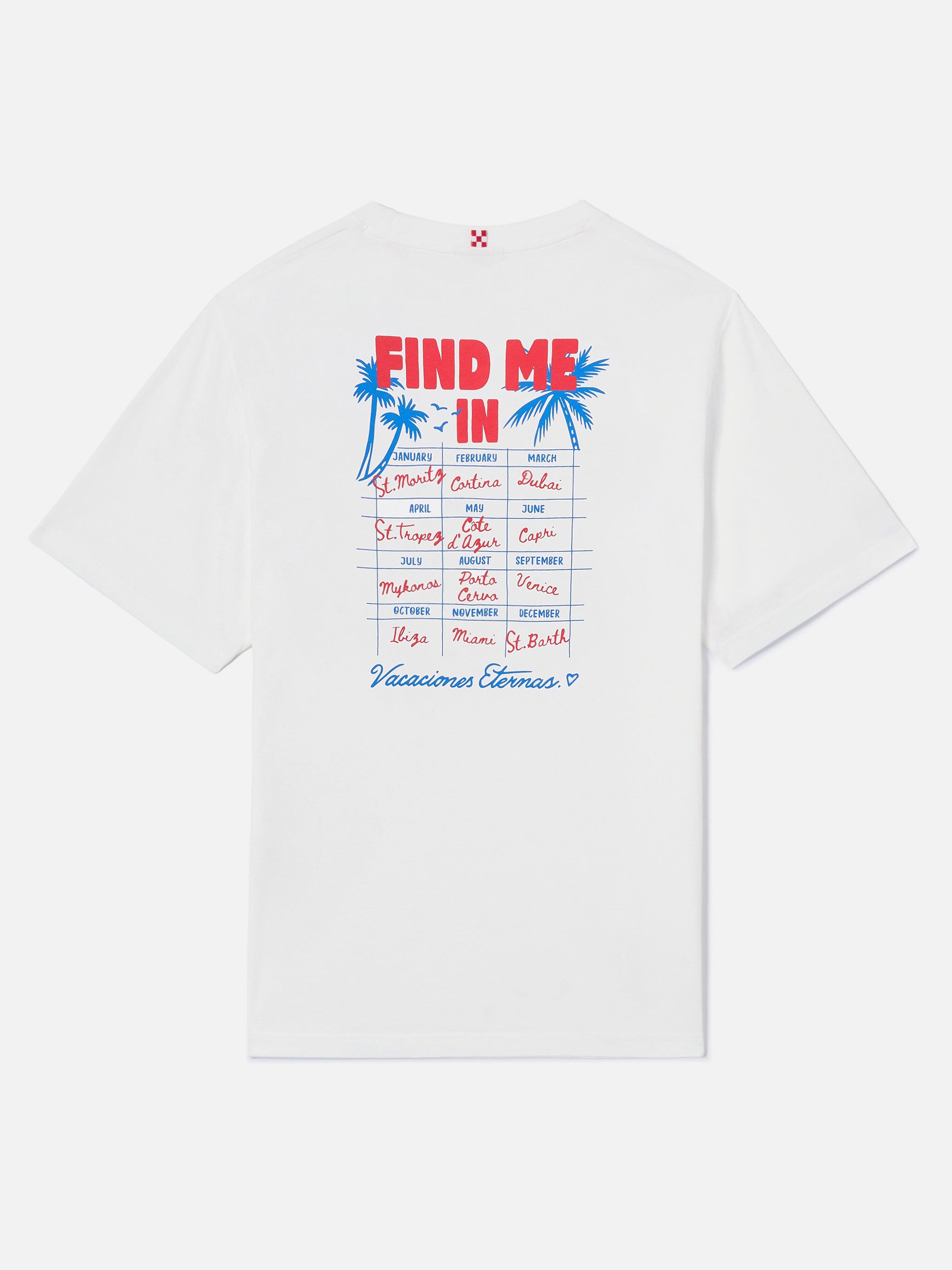 mc2-saint-barth-t-shirt-emilie-in-cotone-organico-con-stampa-find-me-in-vacation image 1