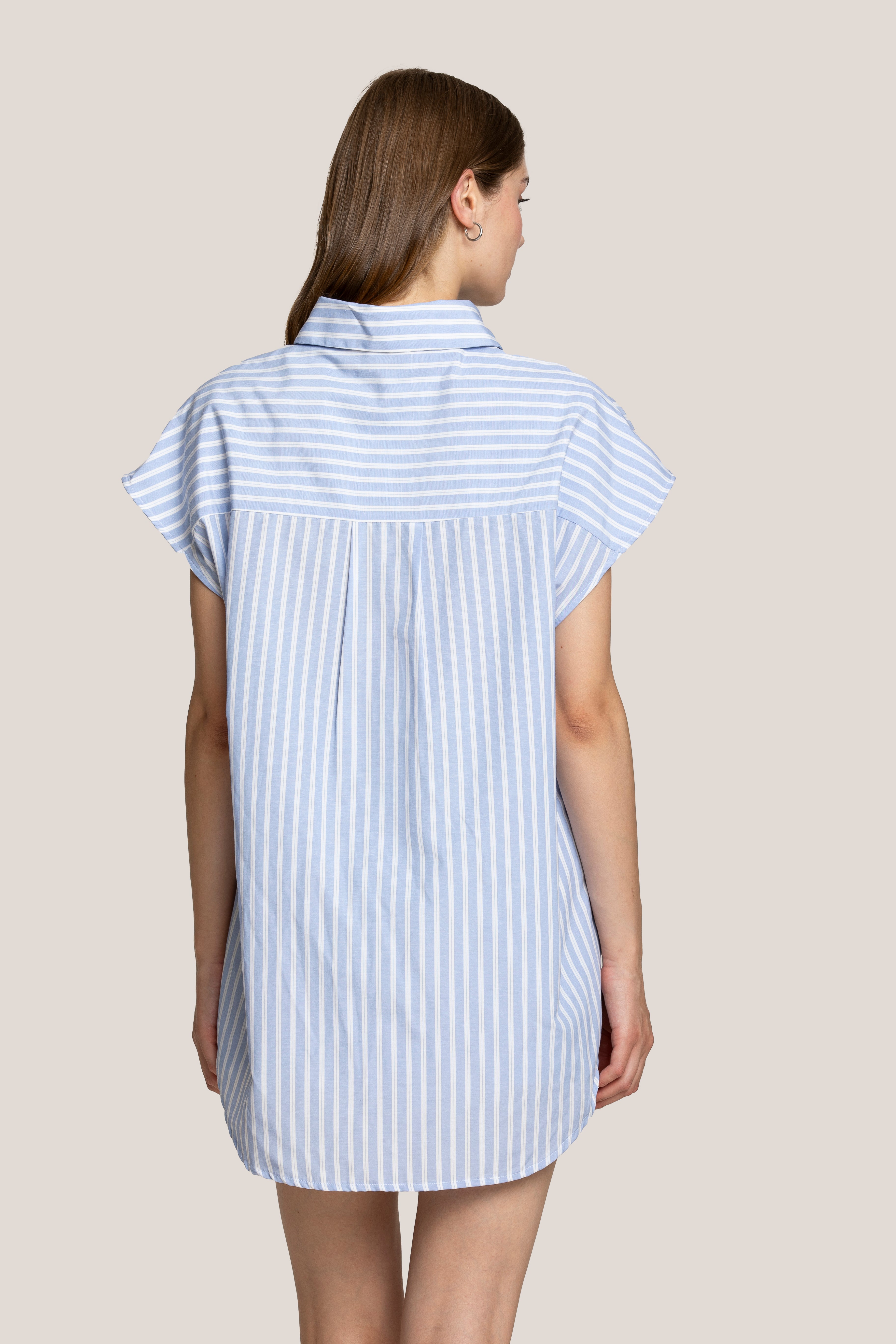 4giveness-mini-dress-vertical-lines-mini-abito-donna-rigato image 2