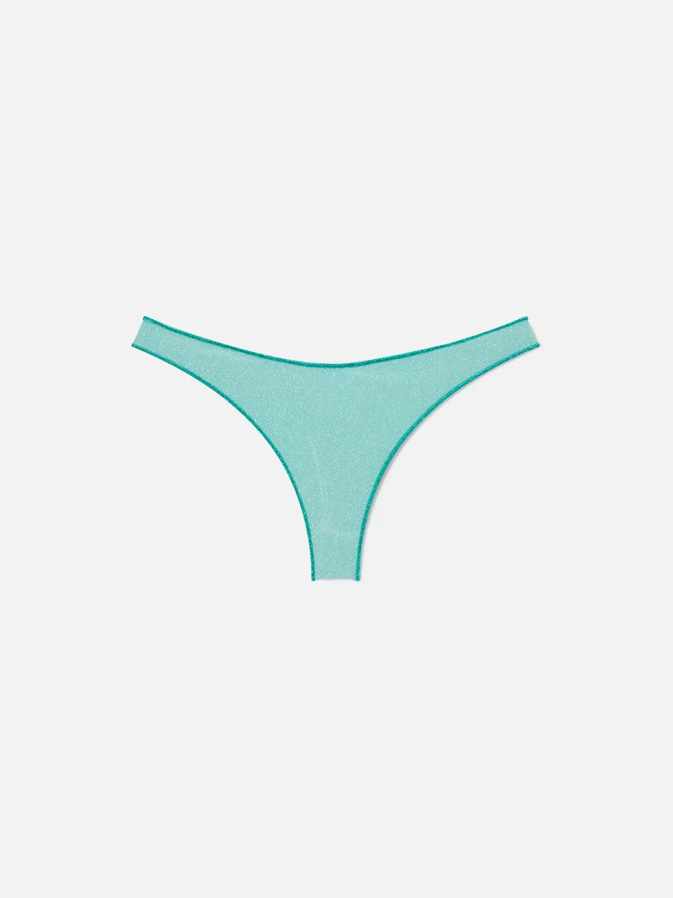 mc2-saint-barth-naomi-slip-mare-donna-verde-acqua-lurex image 1