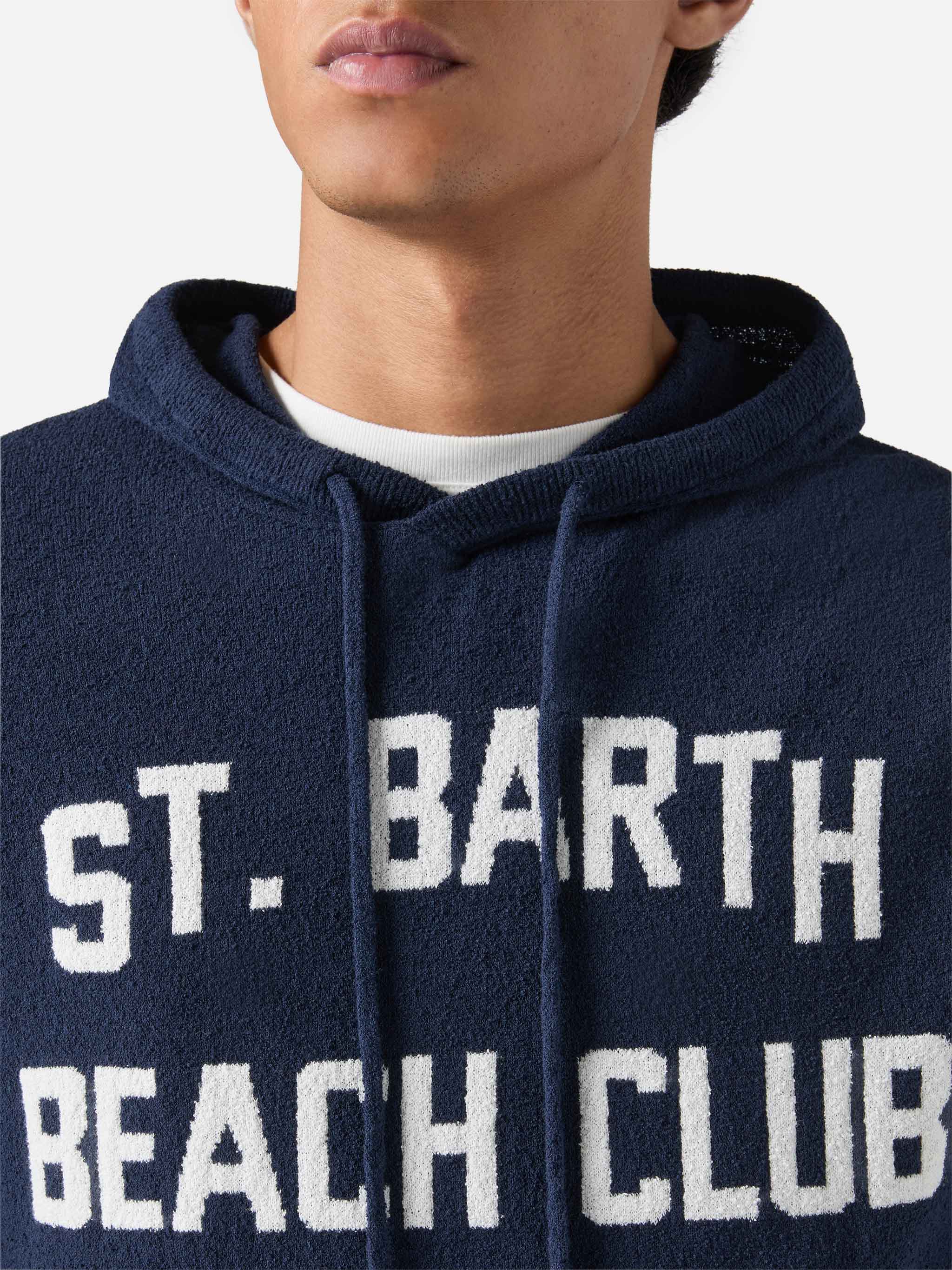 mc2-saint-barth-wood-maglione-con-cappuccio-blu-navy-uomo image 2
