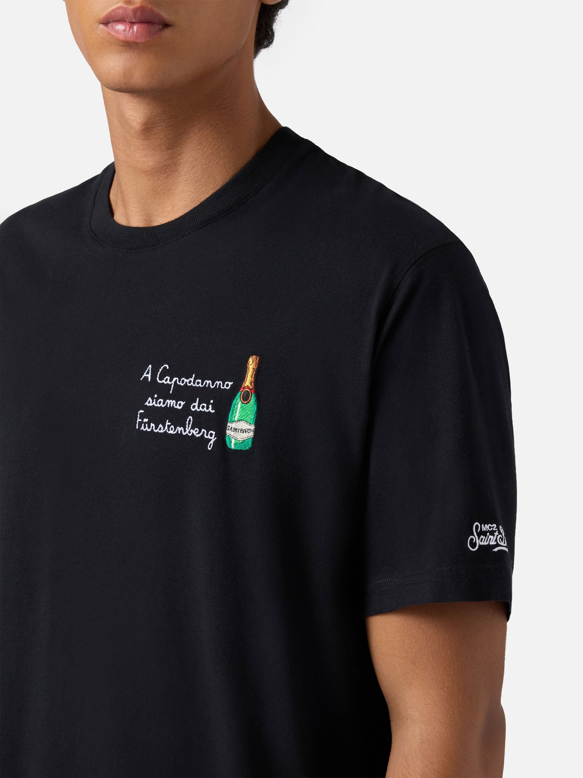 t-shirt-mc2-saint-barth-arnott-warm-in-cotone-smerigliato-ricamo-dai-f-rstenberg image 2