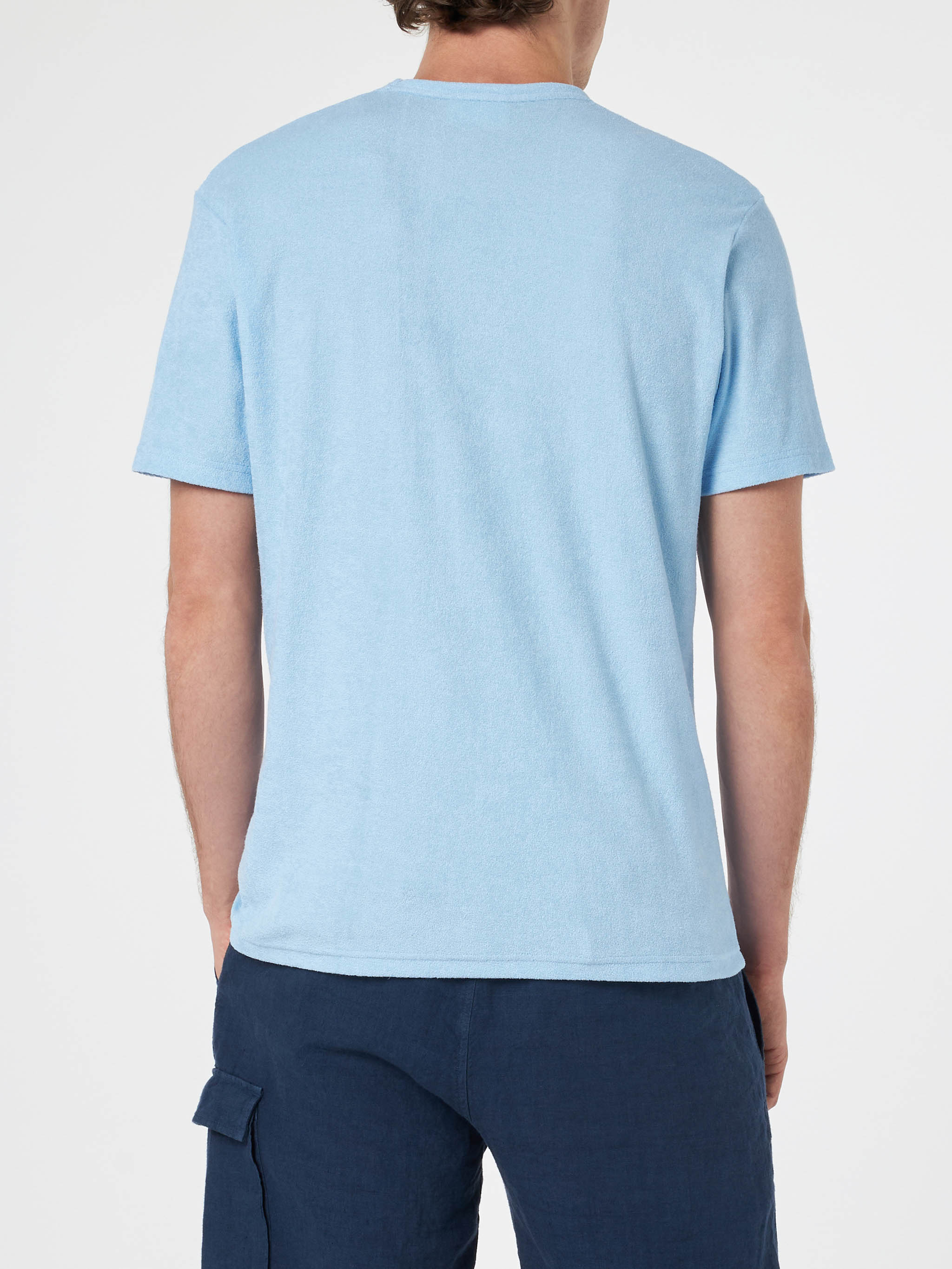 mc2-saint-barth-t-shirt-gary-uomo-spugna-azzurro-chiaro-con-ricamo image 4