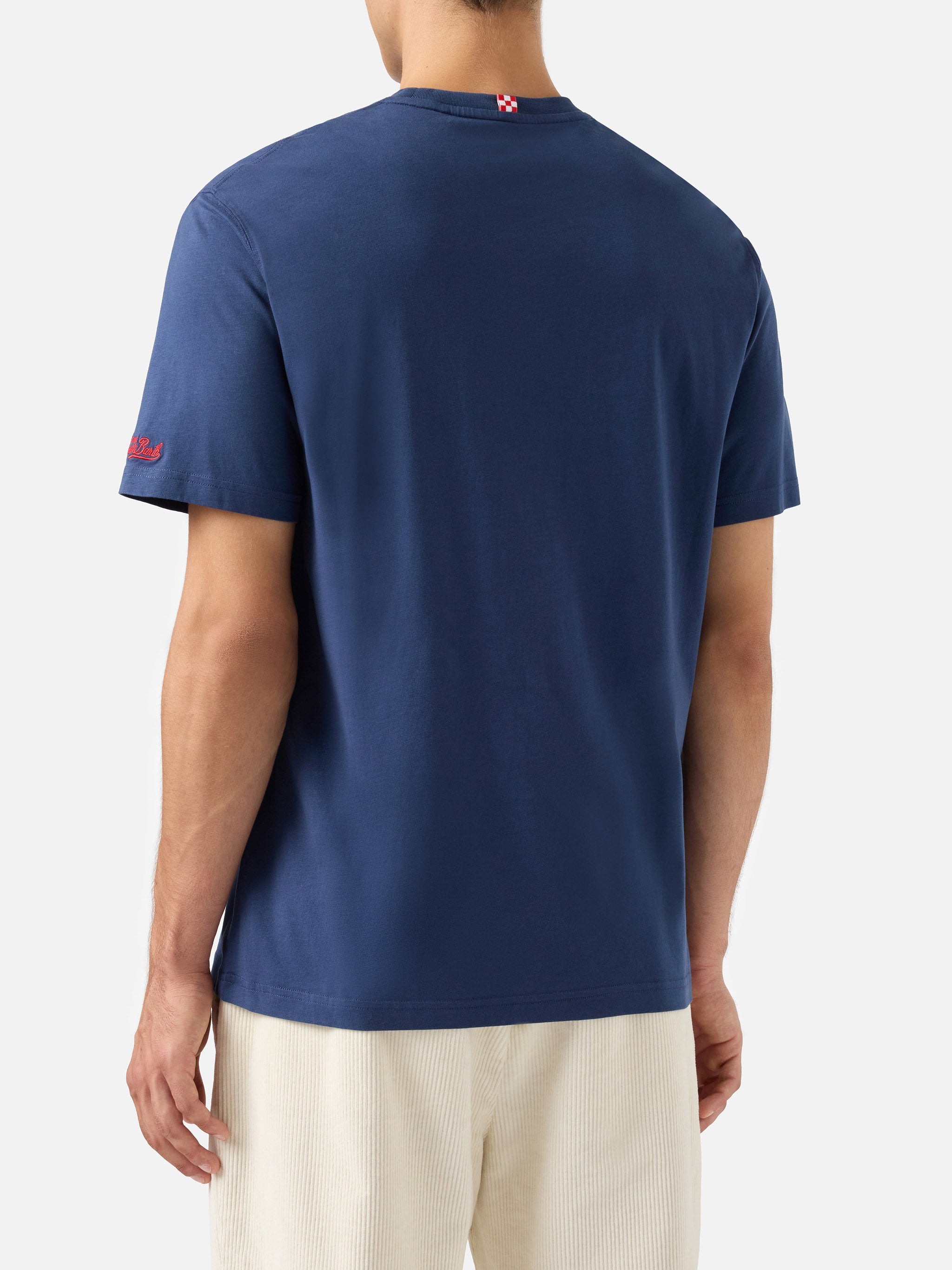 mc2-saint-barth-arnott-t-shirt-uomo-blu-navy-in-cotone-con-stampa-vacanze-di-nat image 4