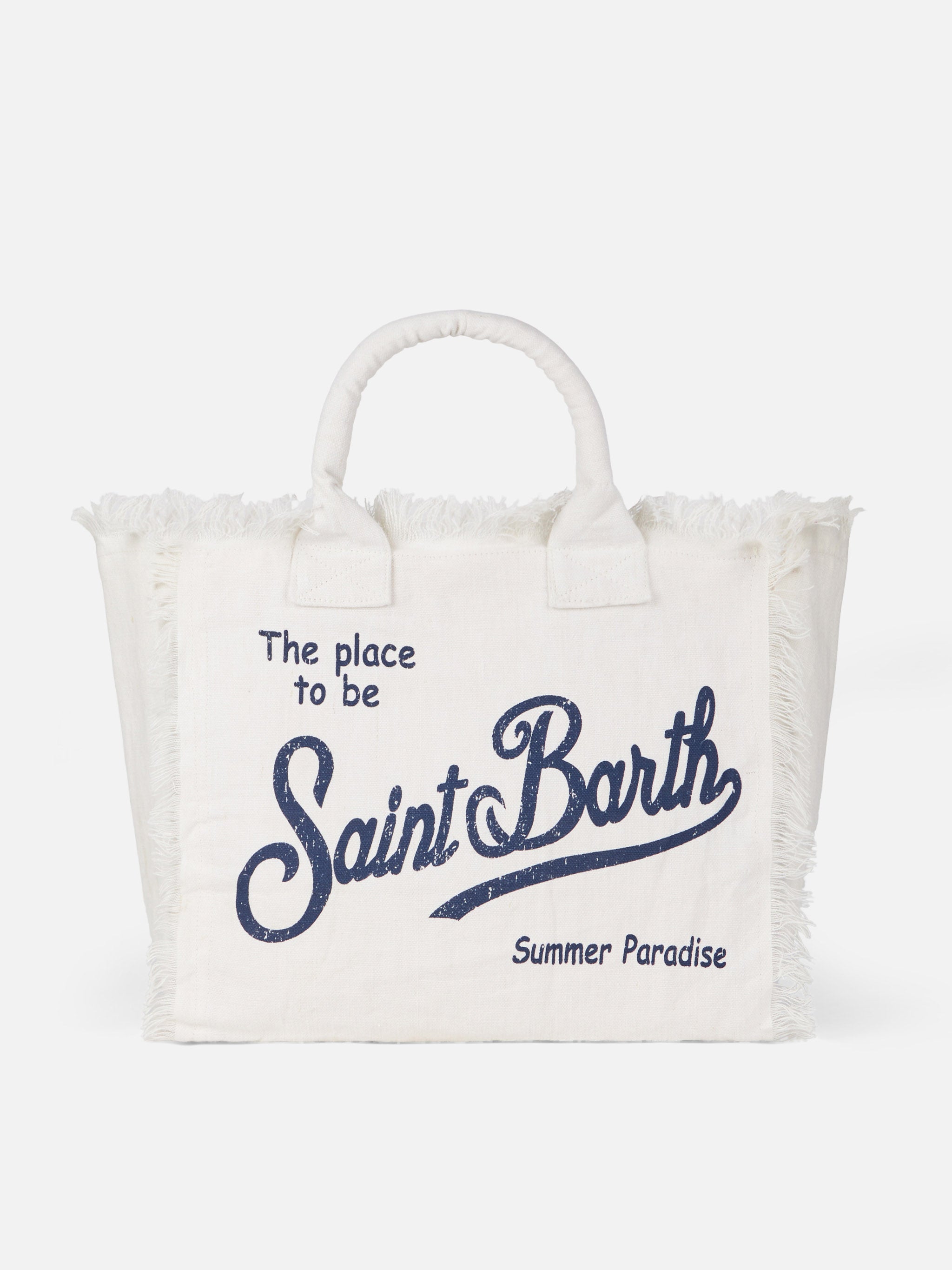 borsa-a-spalla-mc2-saint-barth-vanity-in-100-lino-bianco-panna-con-ricamo image 1