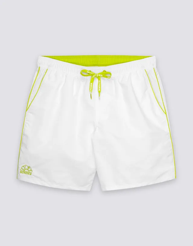 sundek-iconic-m420bdta100-boardshort-uomo-a-vita-elasticata-con-piping-a-contras image 1