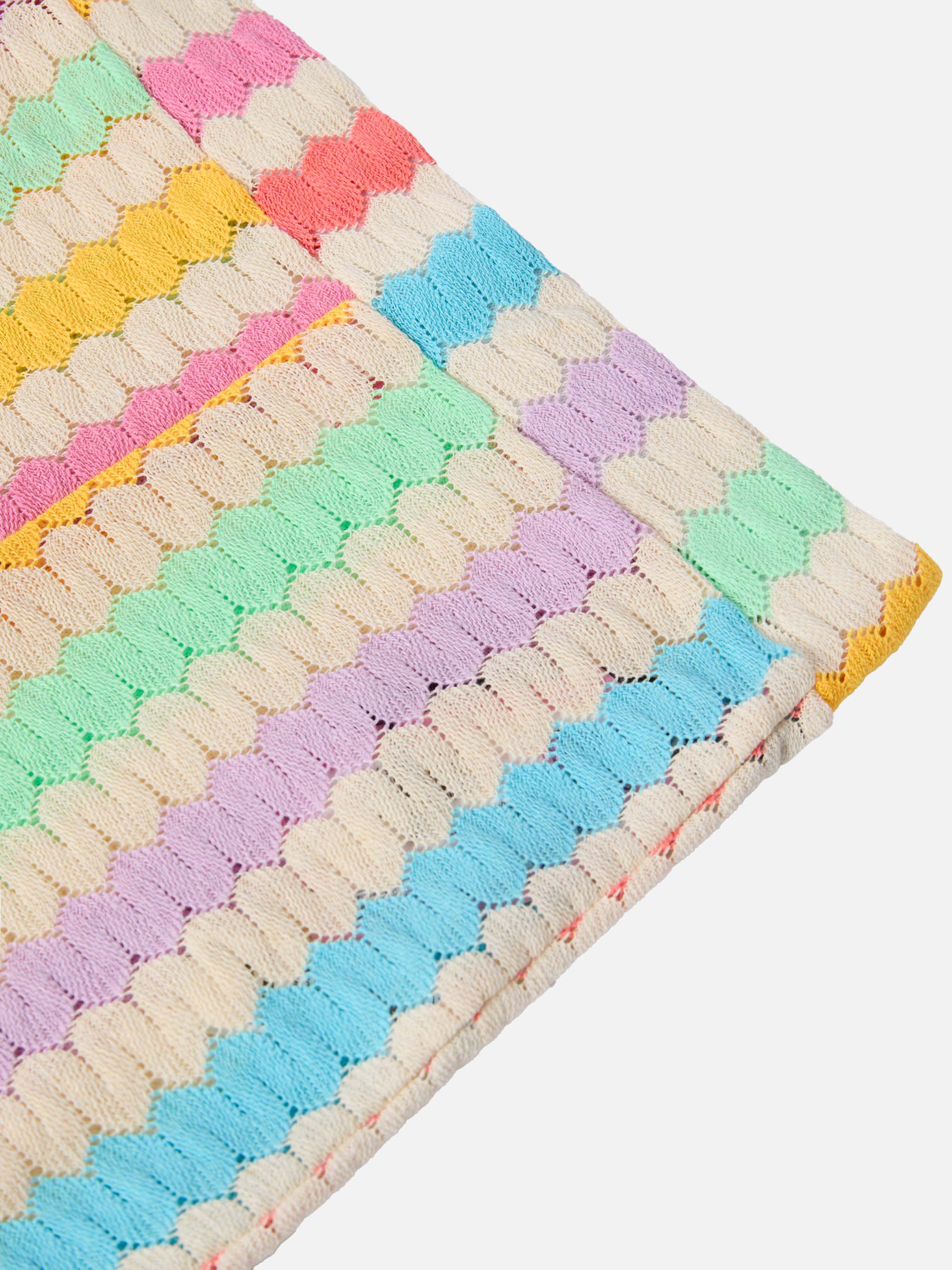 mc2-saint-barth-pantaloni-flare-gwenda-jr-bambina-chevron-multicolor image 2
