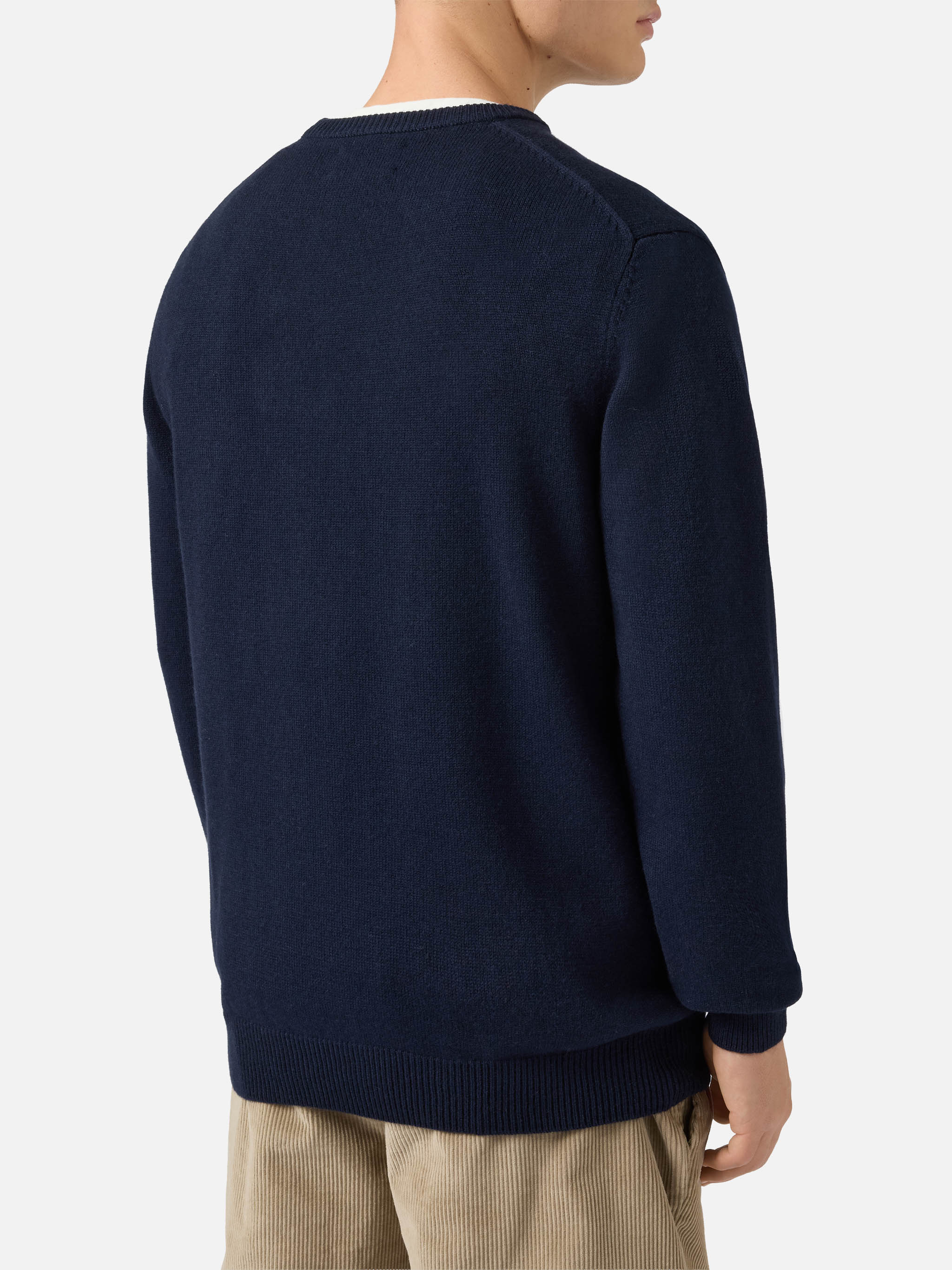 mc2-saint-barth-heron-maglione-uomo-in-misto-cashmere-blu-ricamo-gn-tonic image 3