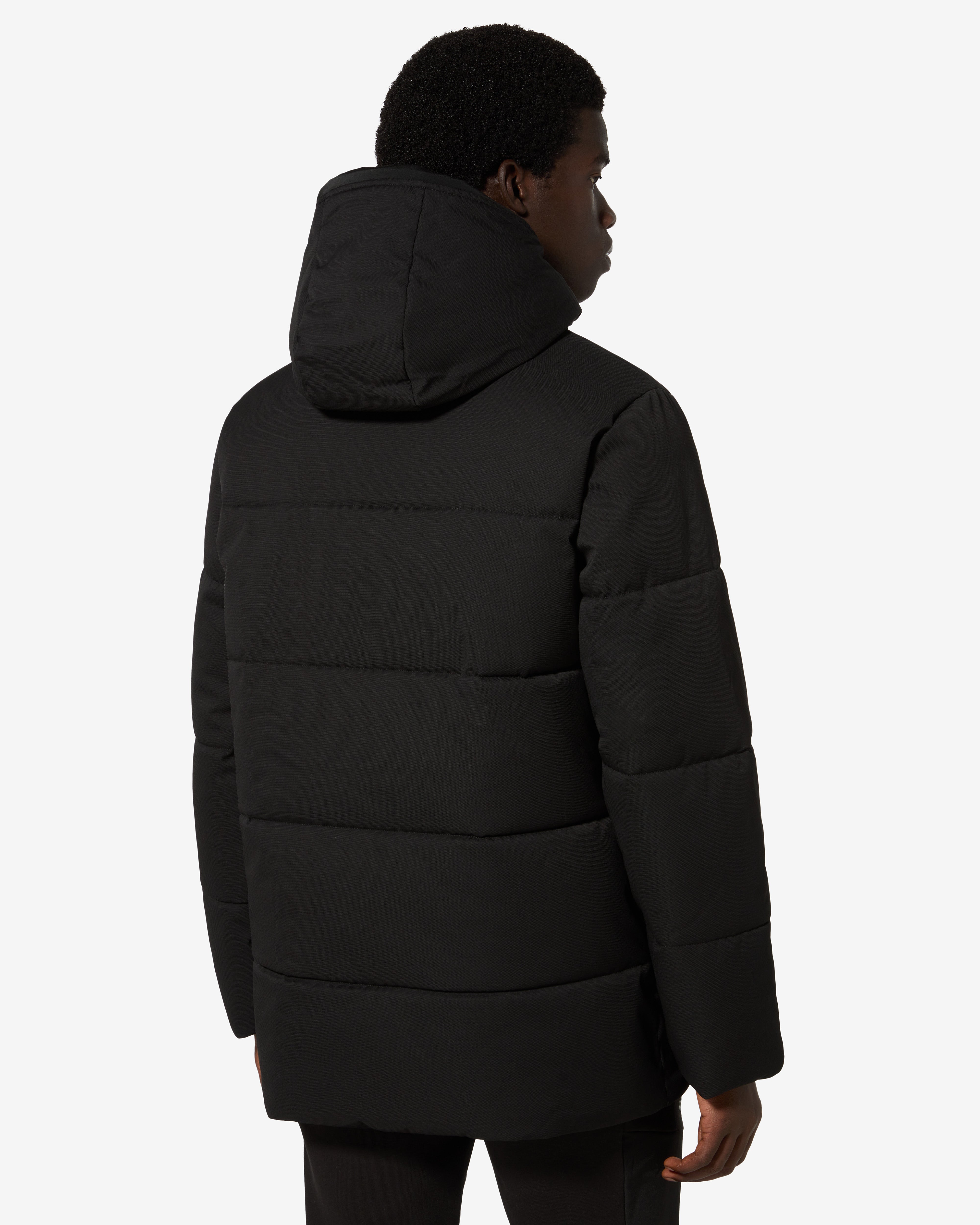 australian-jaquard-jacket-sportswear-con-cappuccio-nera image 3