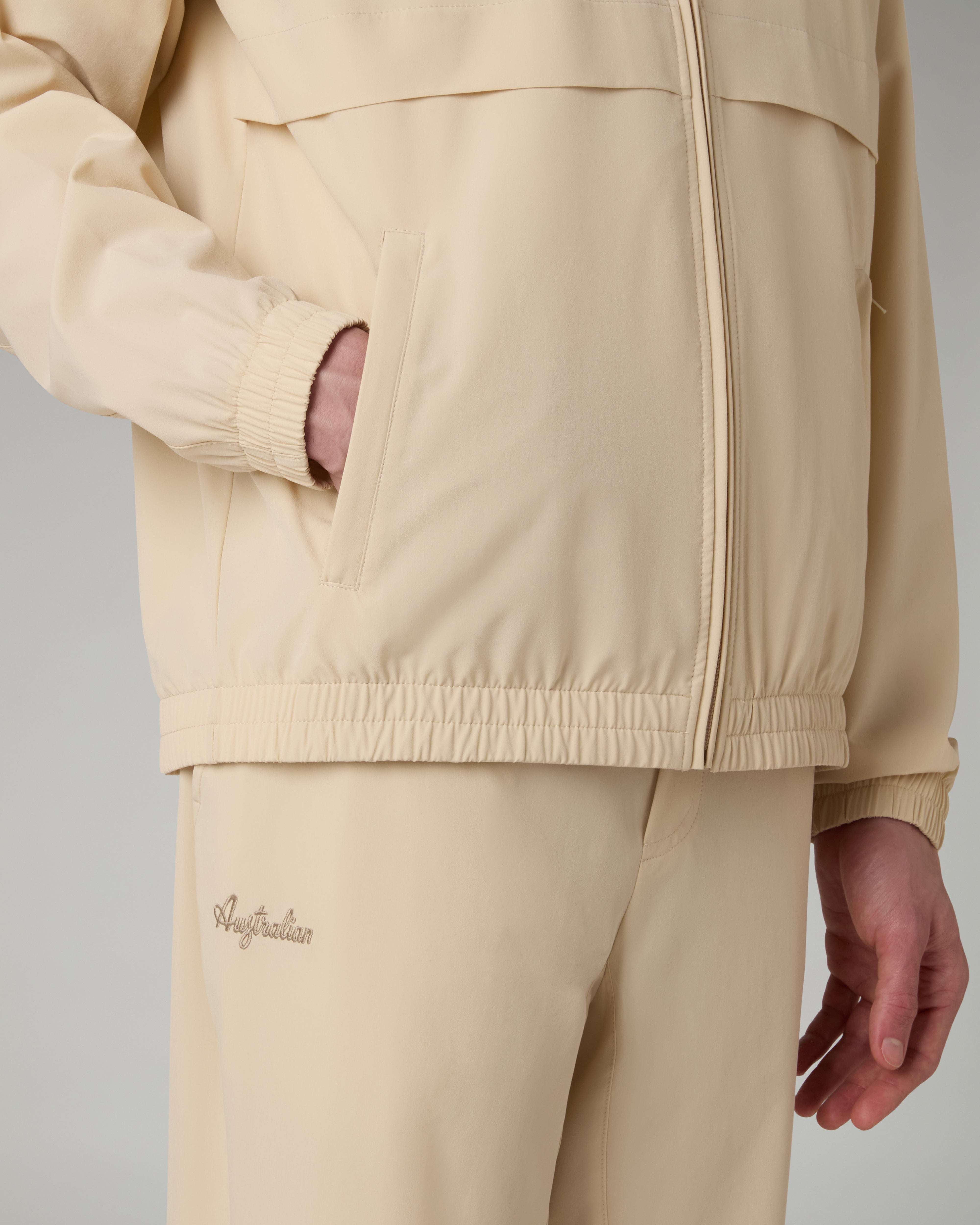 australian-doric-track-jacket-giacca-slam-bi-elastica-sabbia image 5