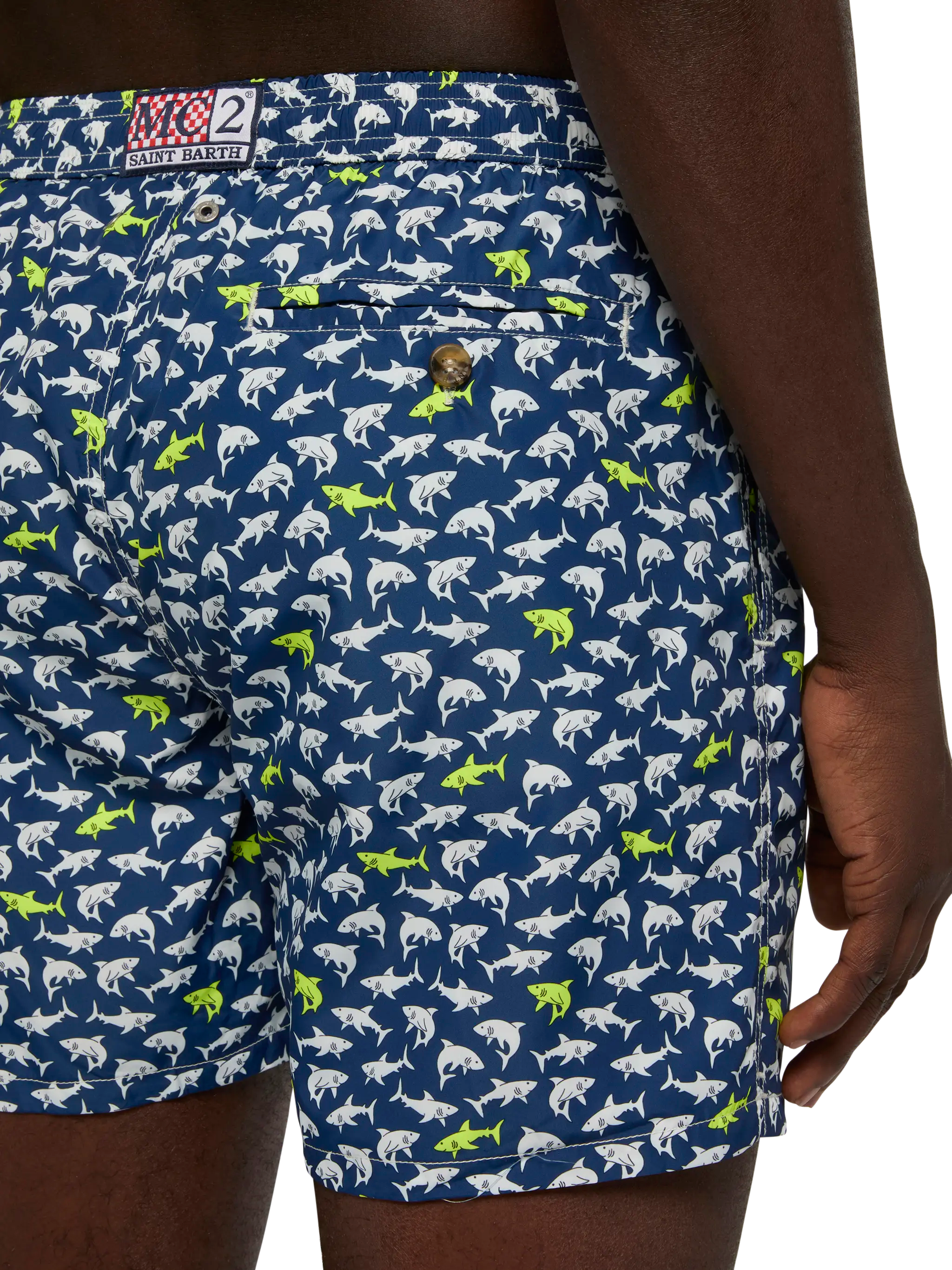 mc2-saint-barth-lighting-costume-mare-uomo-blu-navy-stampa-squali image 6