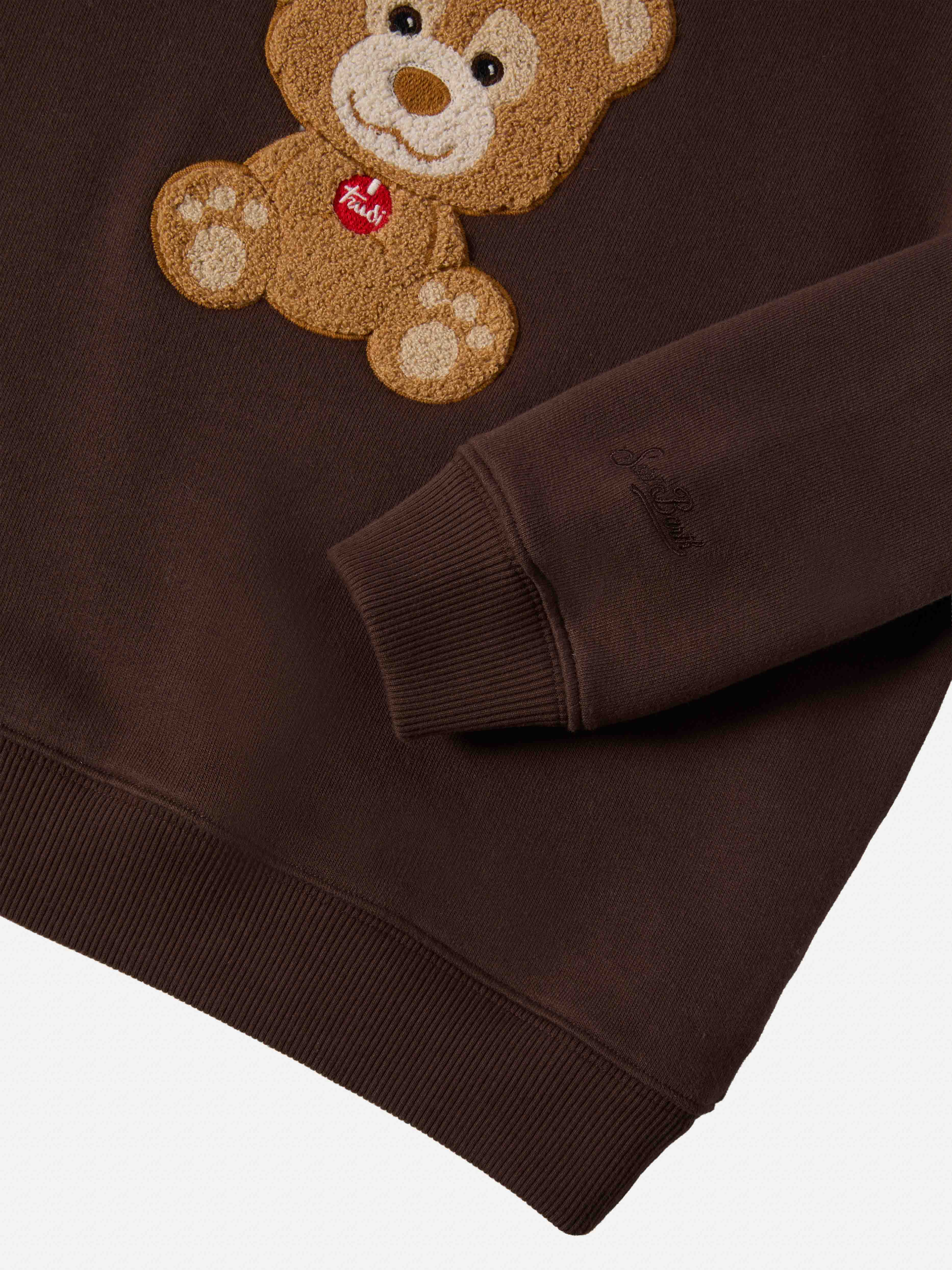 mc2-saint-barth-felpa-girocollo-briony-con-patch-orsetto-trudi-special-edition-t image 4