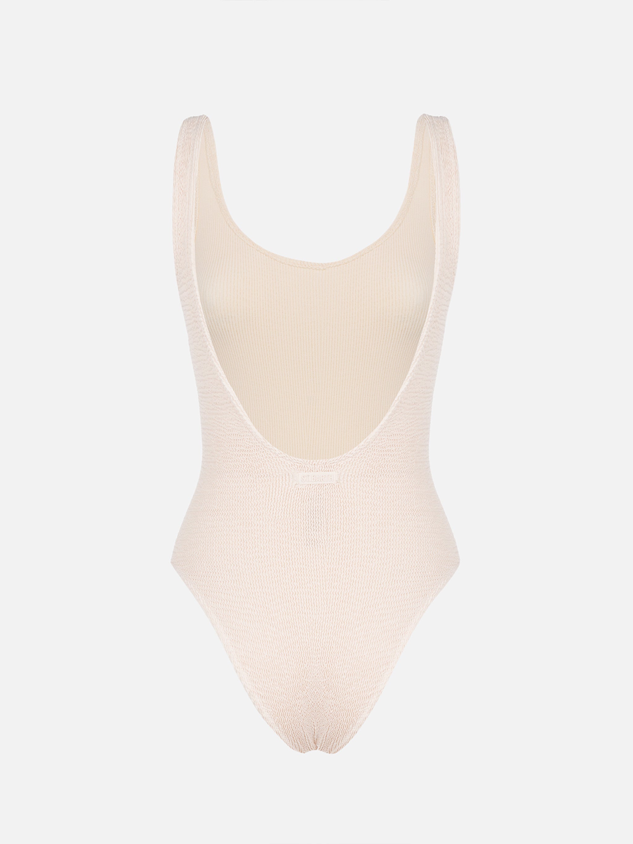 mc2-saint-barth-costume-intero-donna-lora-crinkle-beige-scollo-schiena image 3
