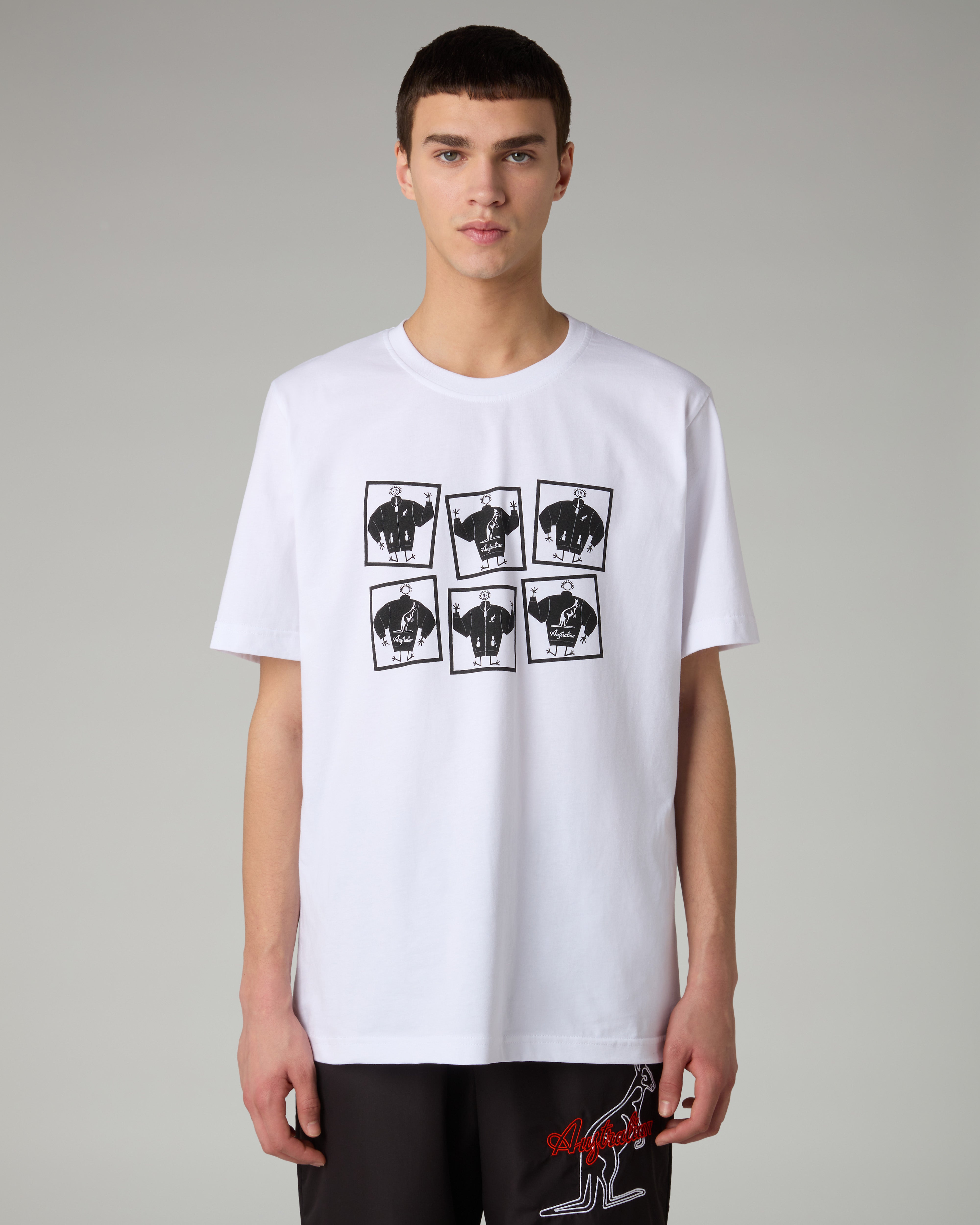australian-aussie-cotton-t-shirt-maglia-cotone-bianca image 1