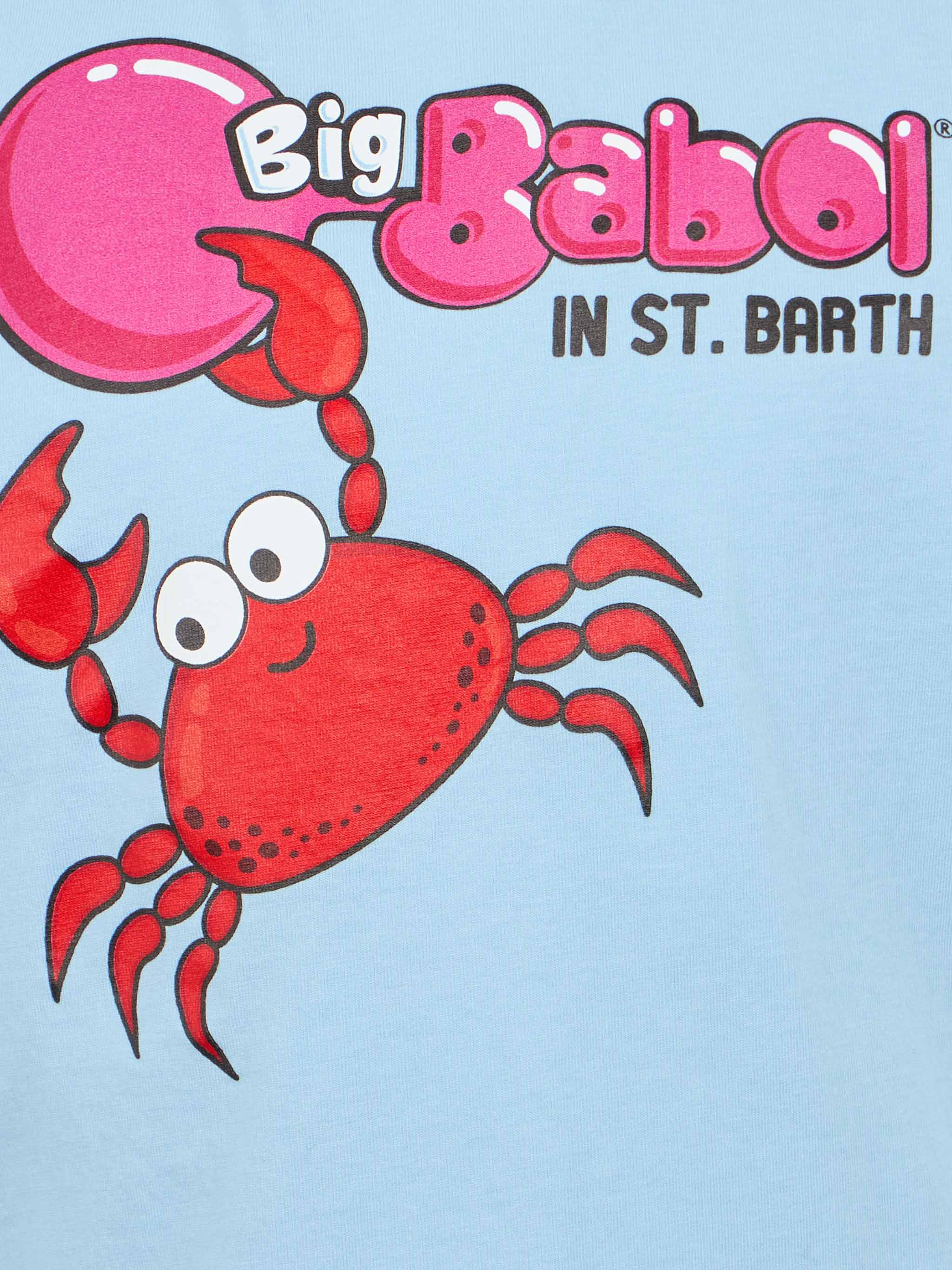 mc2-saint-barth-t-shirt-da-bambino-con-stampa-granchio-big-babol-edizione-specia image 2