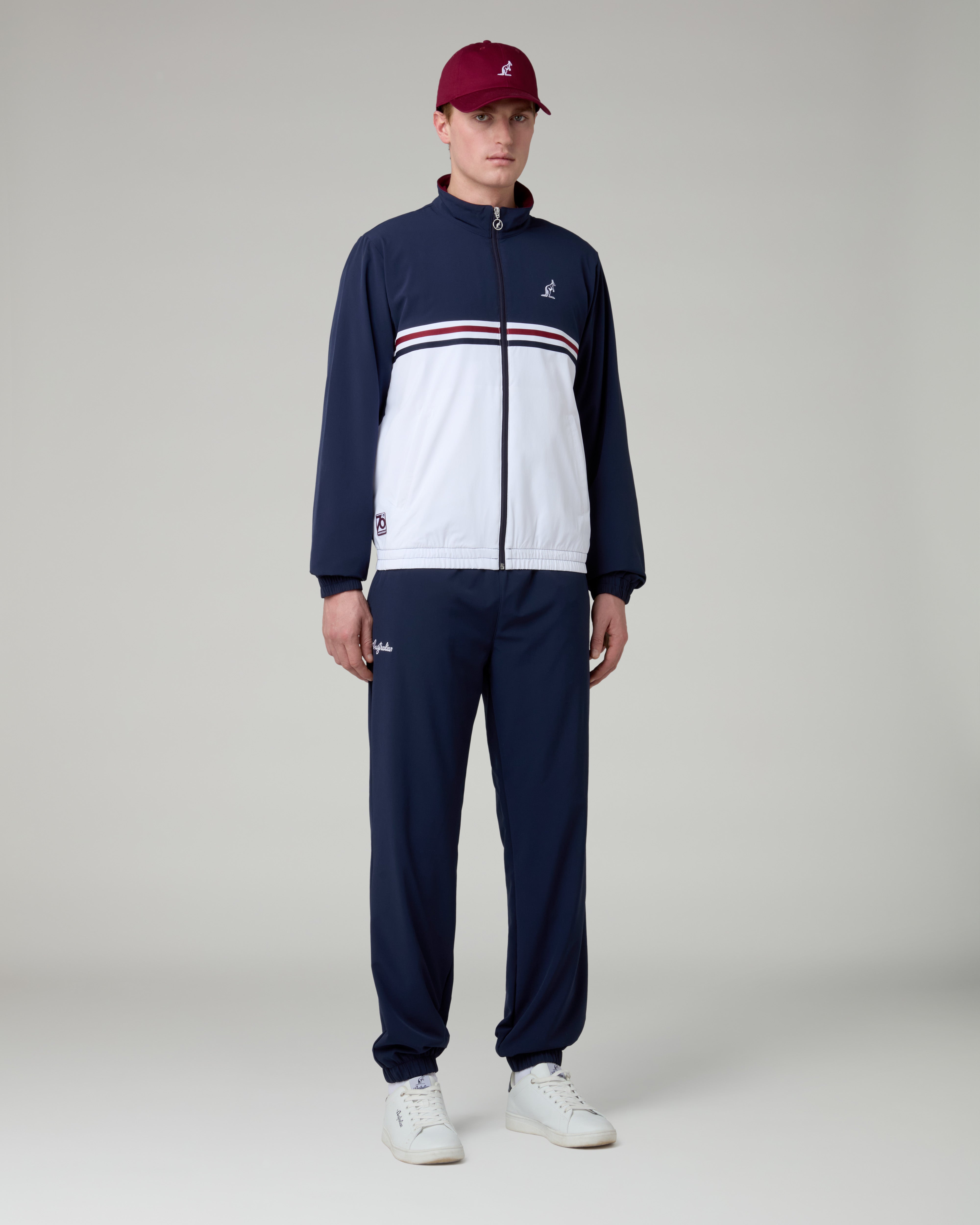 australian-perfect-tracksuit-70-anniversario-tuta-slam-foderata-bianca image 1