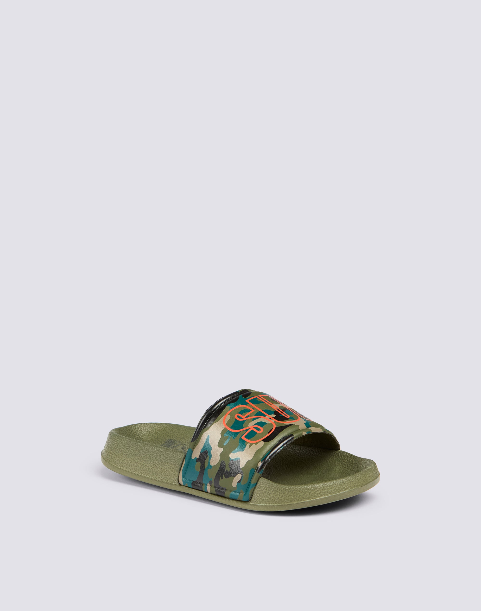 sundek-ciabatta-a-fascia-bambino-camou-con-logo-suola-2-5-cm image 3