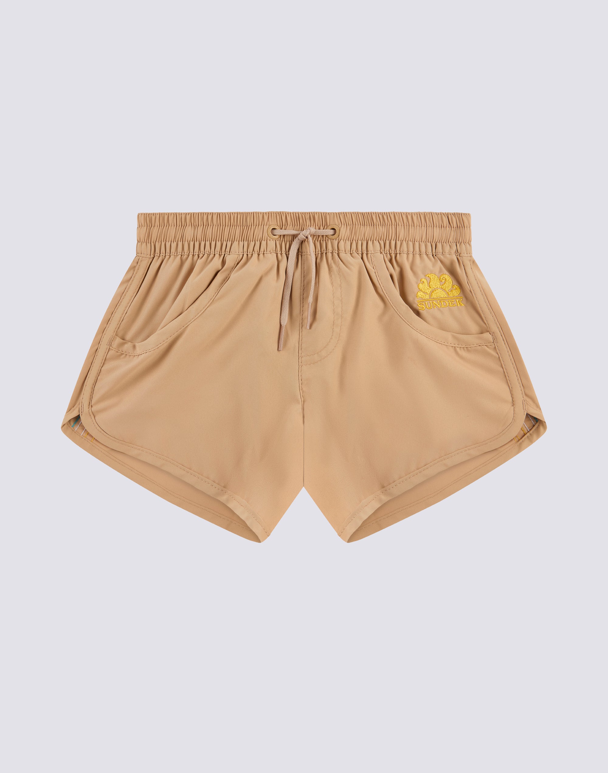 sundek-margate-pantaloncino-mare-corto-da-bambina-in-tessuto-repreve image 2