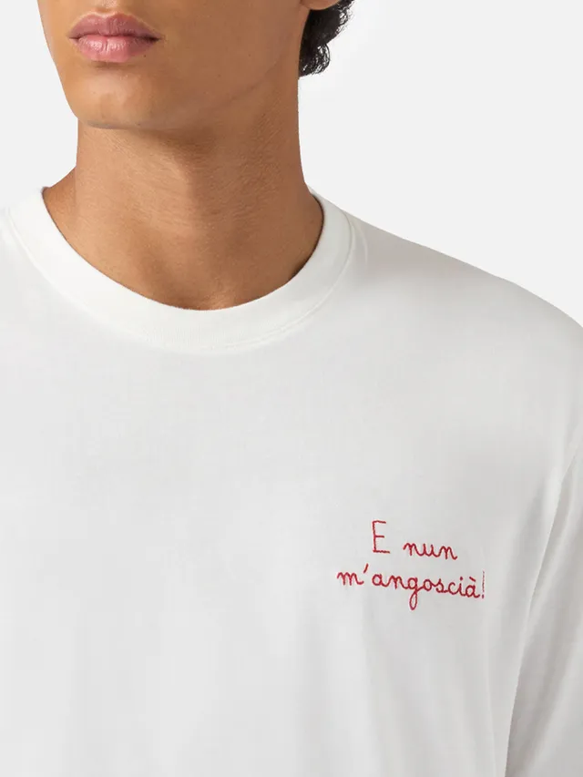 mc2-saint-barth-t-shirt-arnott-warm-in-cotone-invernale-con-ricamo-e-nun-m-angos image 1