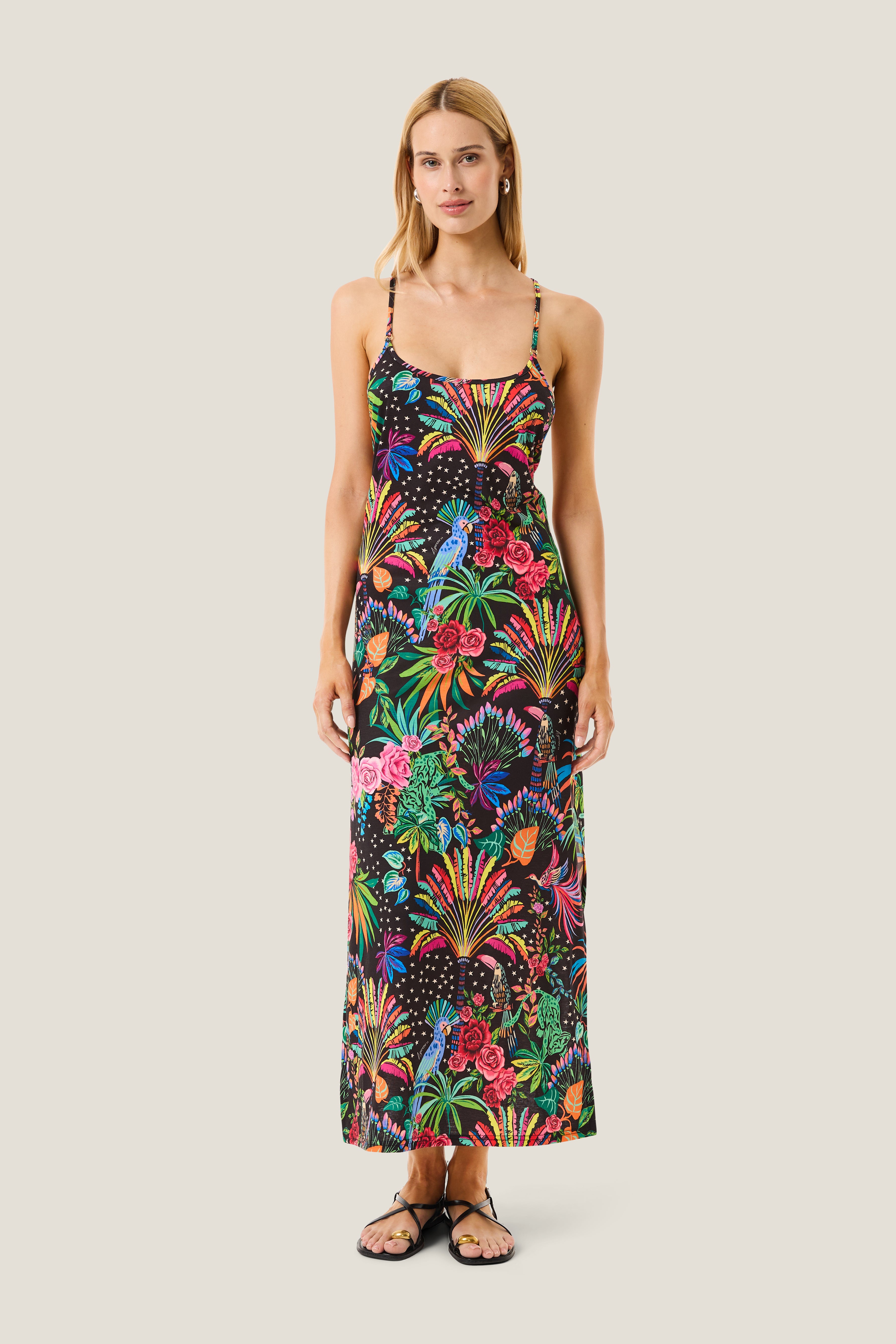 4giveness-abito-lungo-maya-dream-cover-up-donna-mexican image 1