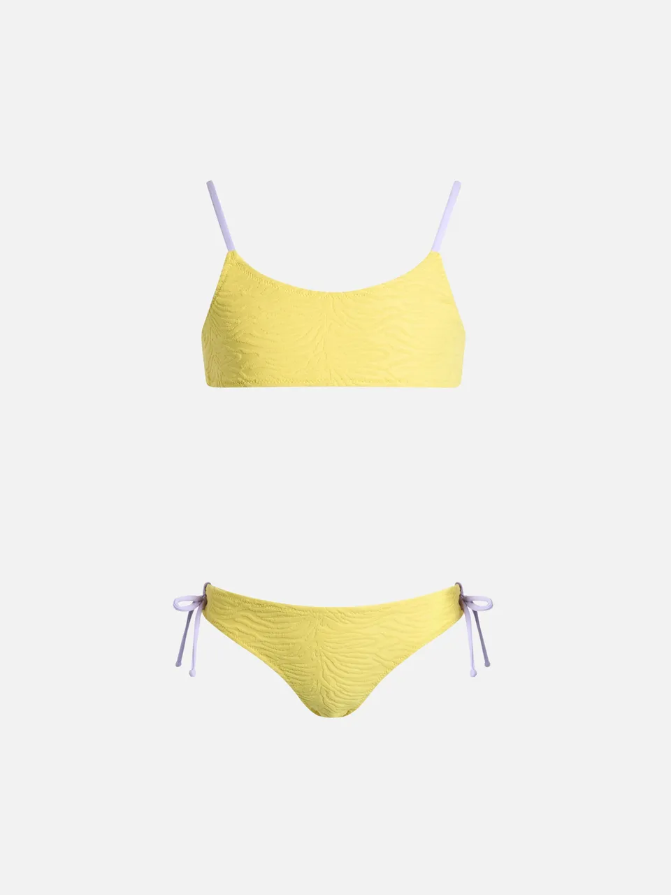 mc2-saint-barth-jaiden-bikini-bralette-bambina-zebra-giallo image 1