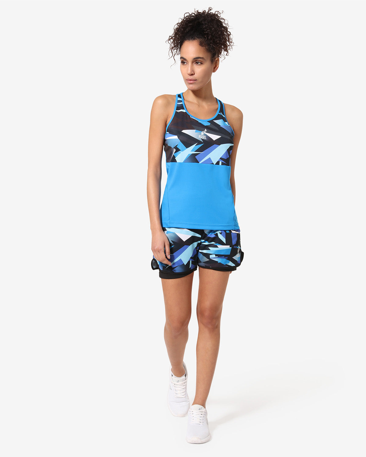 australian-diamond-tank-top-padel-ace-traspirante-blu-capri image 2