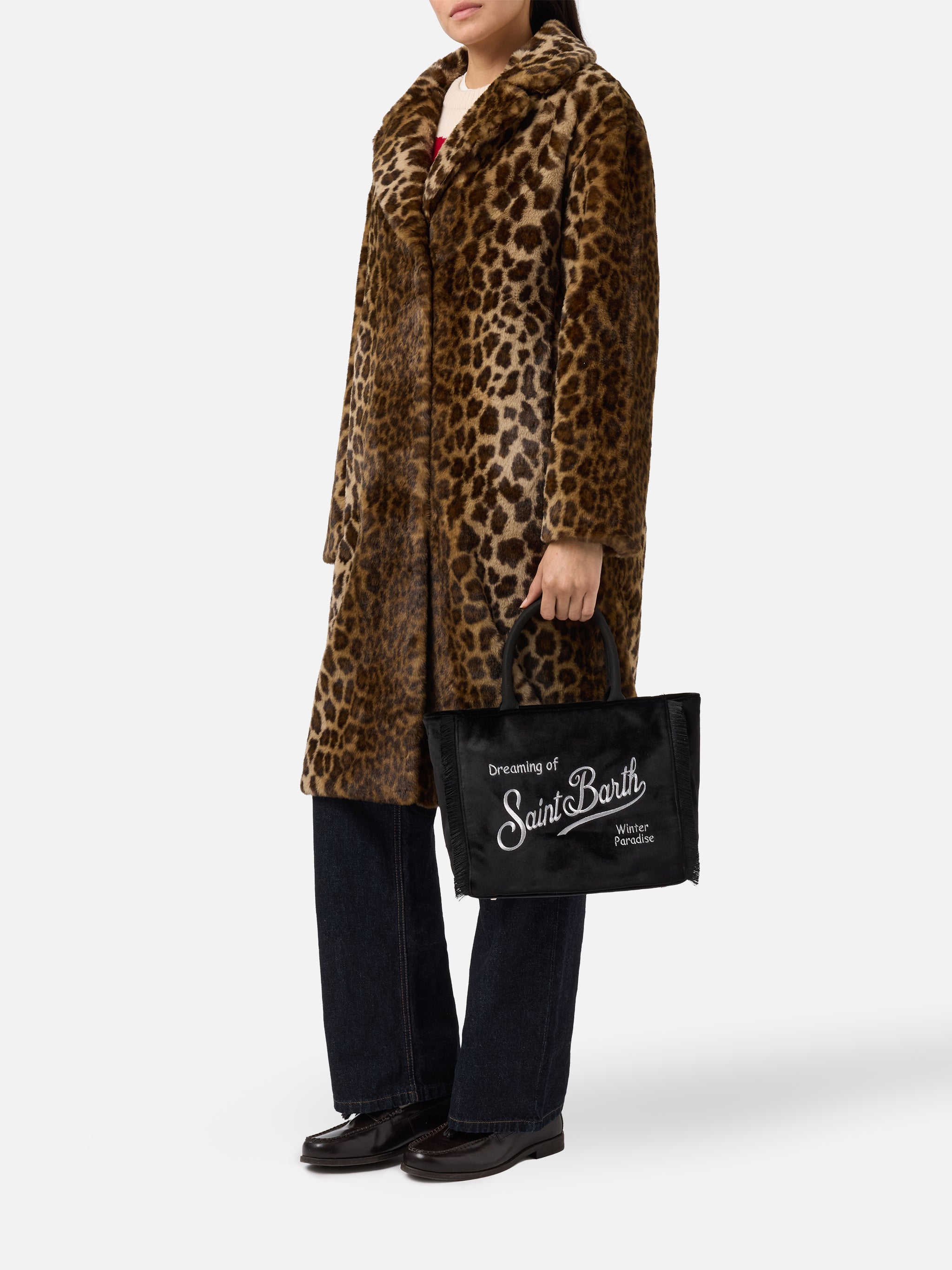 mc2-saint-barth-borsa-colette-velvet-nera image 2