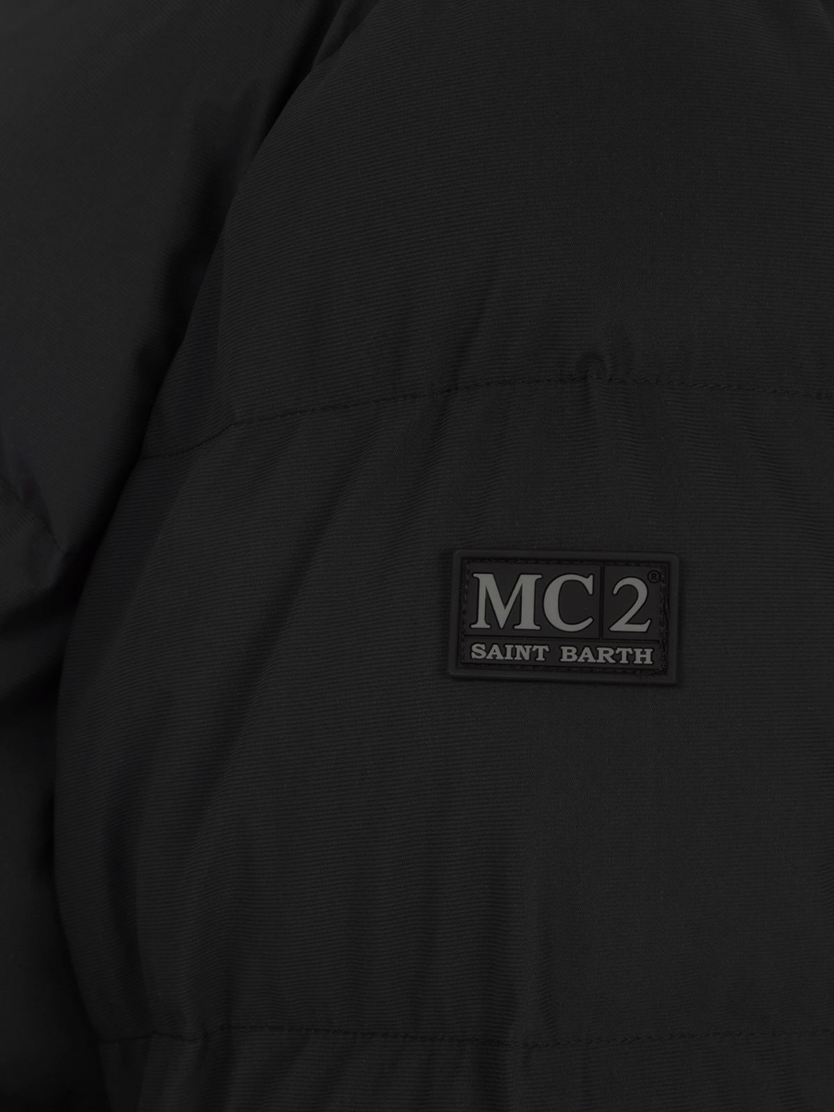 mc2-saint-barth-giacca-maier-uomo-imbottita-con-cappuccio-in-tessuto-tecnico-ner image 7