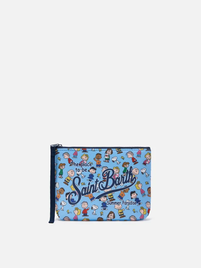 mc2-saint-barth-aline-pochette-donna-in-scuba-stampa-snoopy-and-friends image 1