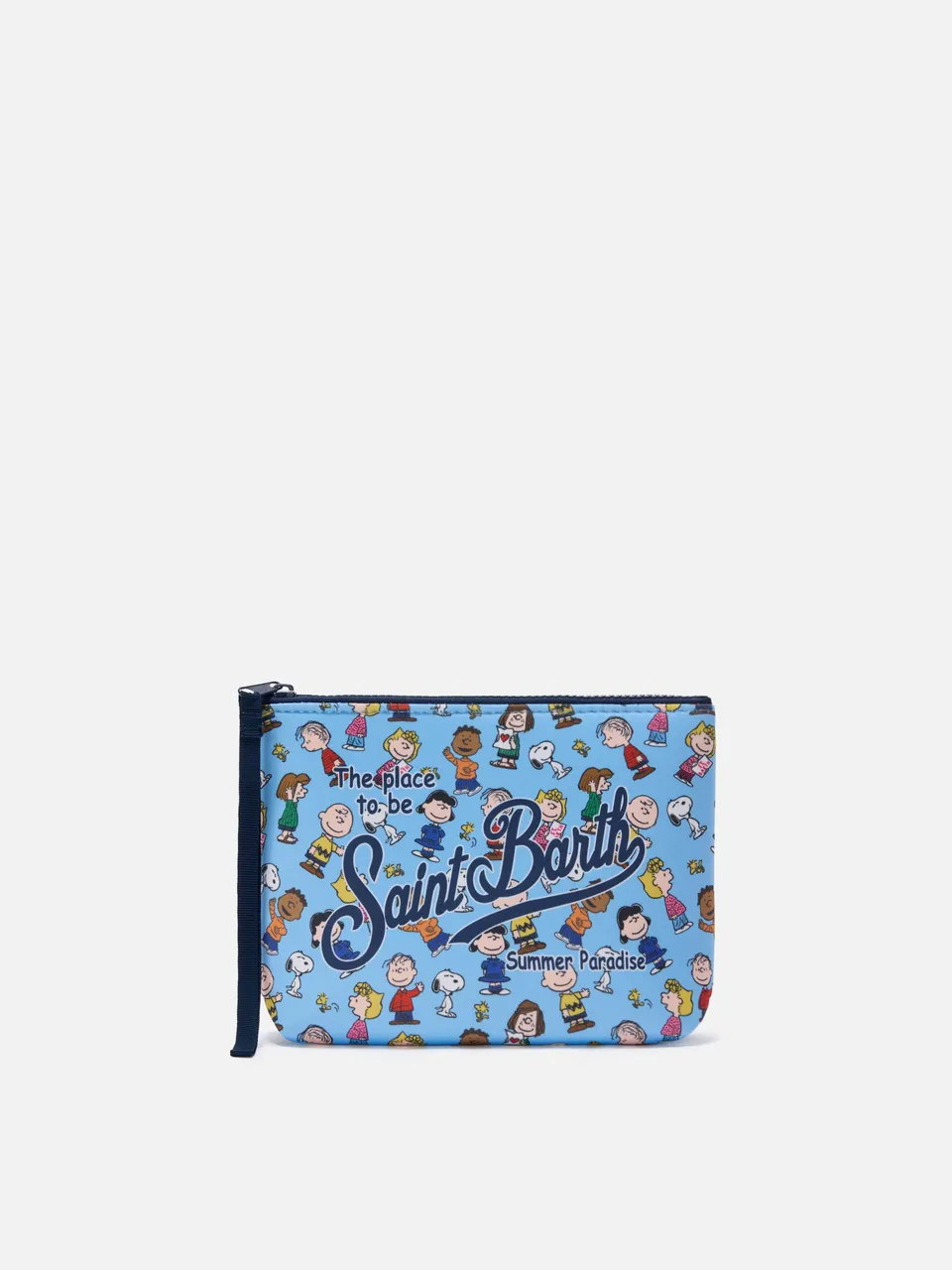 mc2-saint-barth-aline-pochette-donna-in-scuba-stampa-snoopy-and-friends image 1