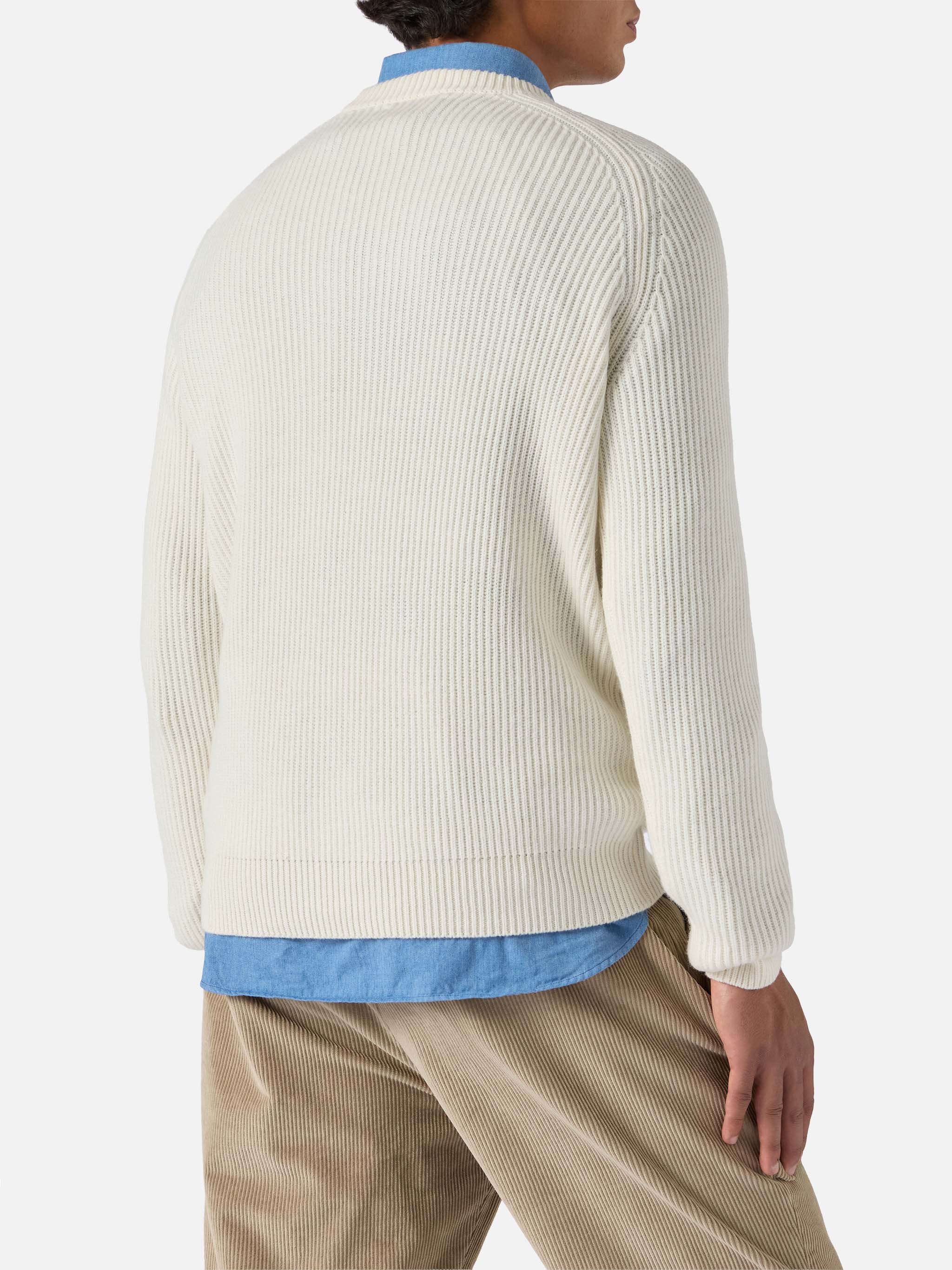 mc2-saint-barth-maglione-marine-uomo-bianco-coste-inglesi-100-lana image 3