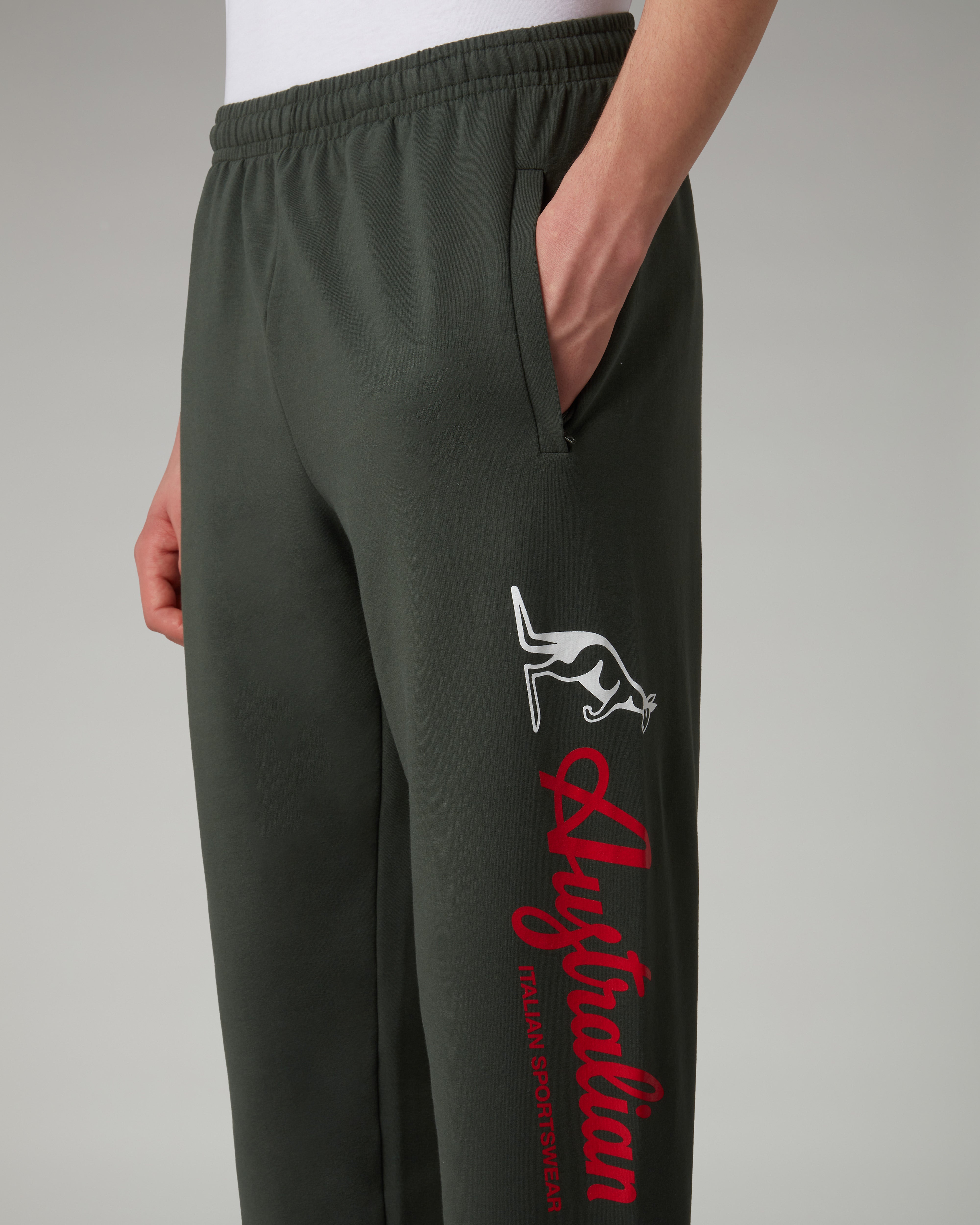 australian-big-logo-track-pant-pantalone-felpa-kombu image 4