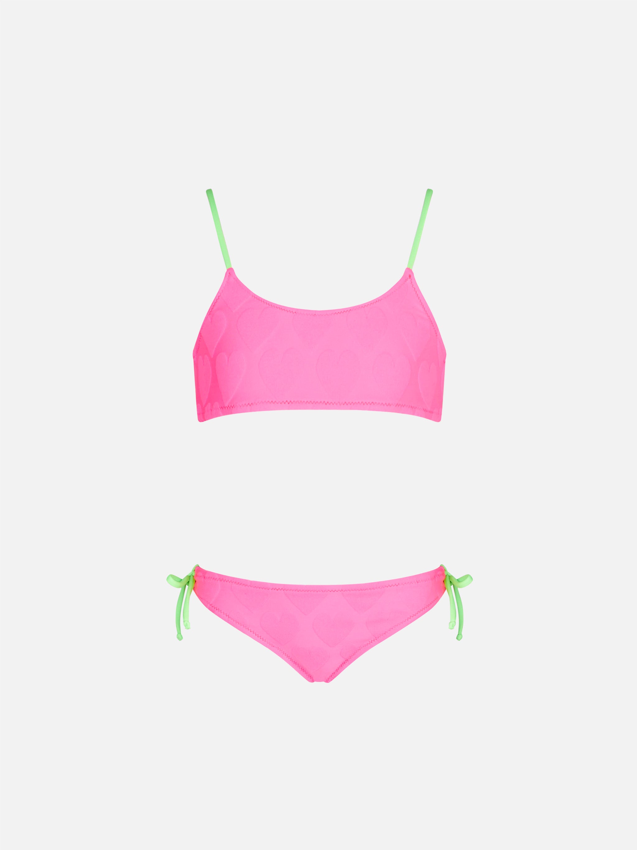 mc2-saint-barth-bikini-a-bralette-bambina-cuori-su-fondo-fucsia image 1