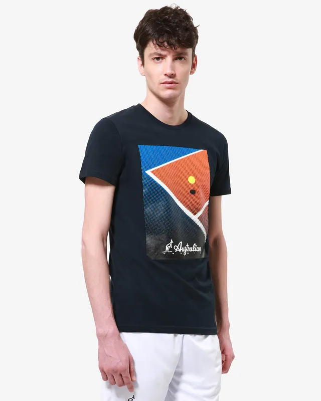 australian-court-graphic-t-shirt-tennis-blu-navy image 1