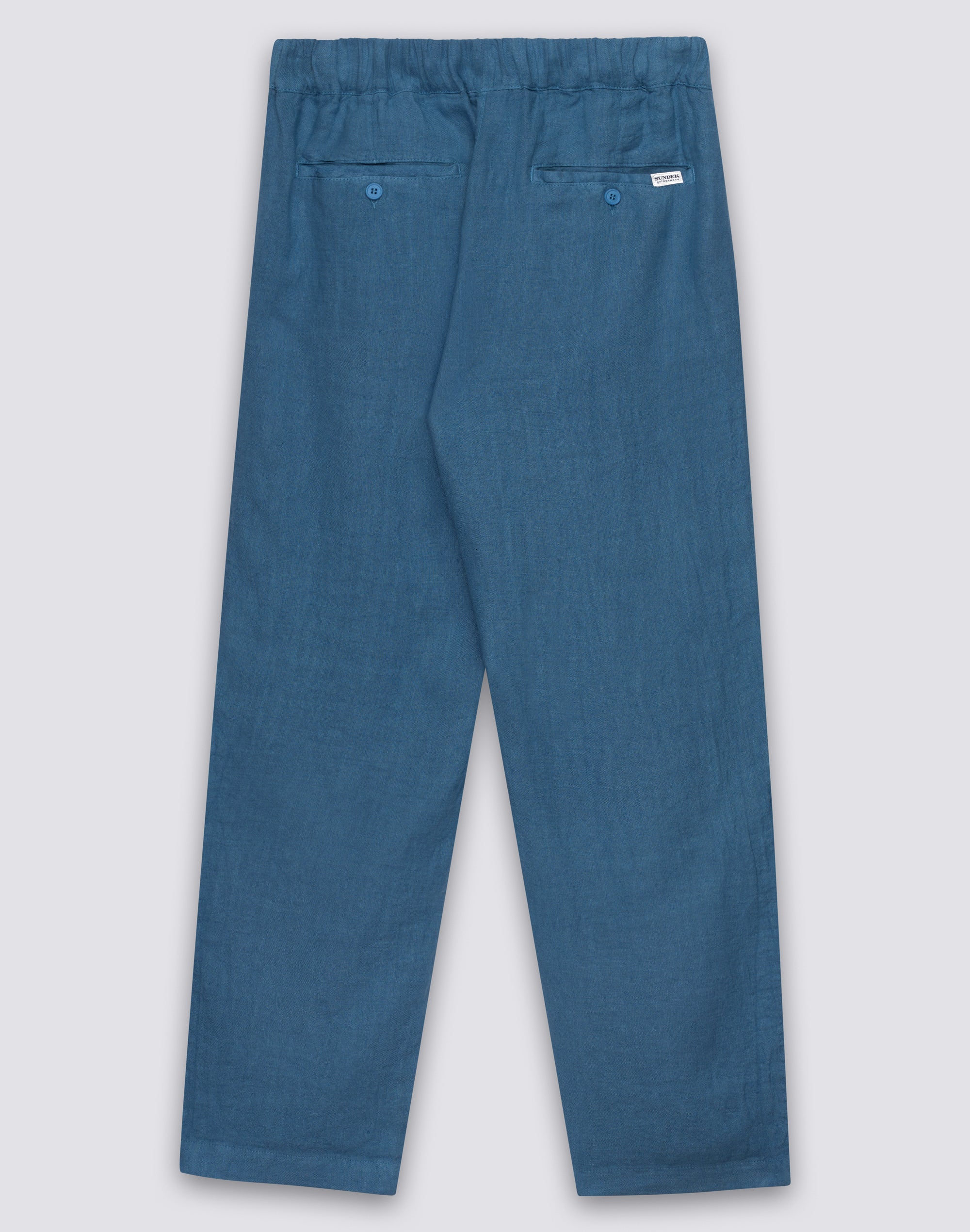sundek-pantaloni-uomo-in-lino-a-vita-elasticata image 2