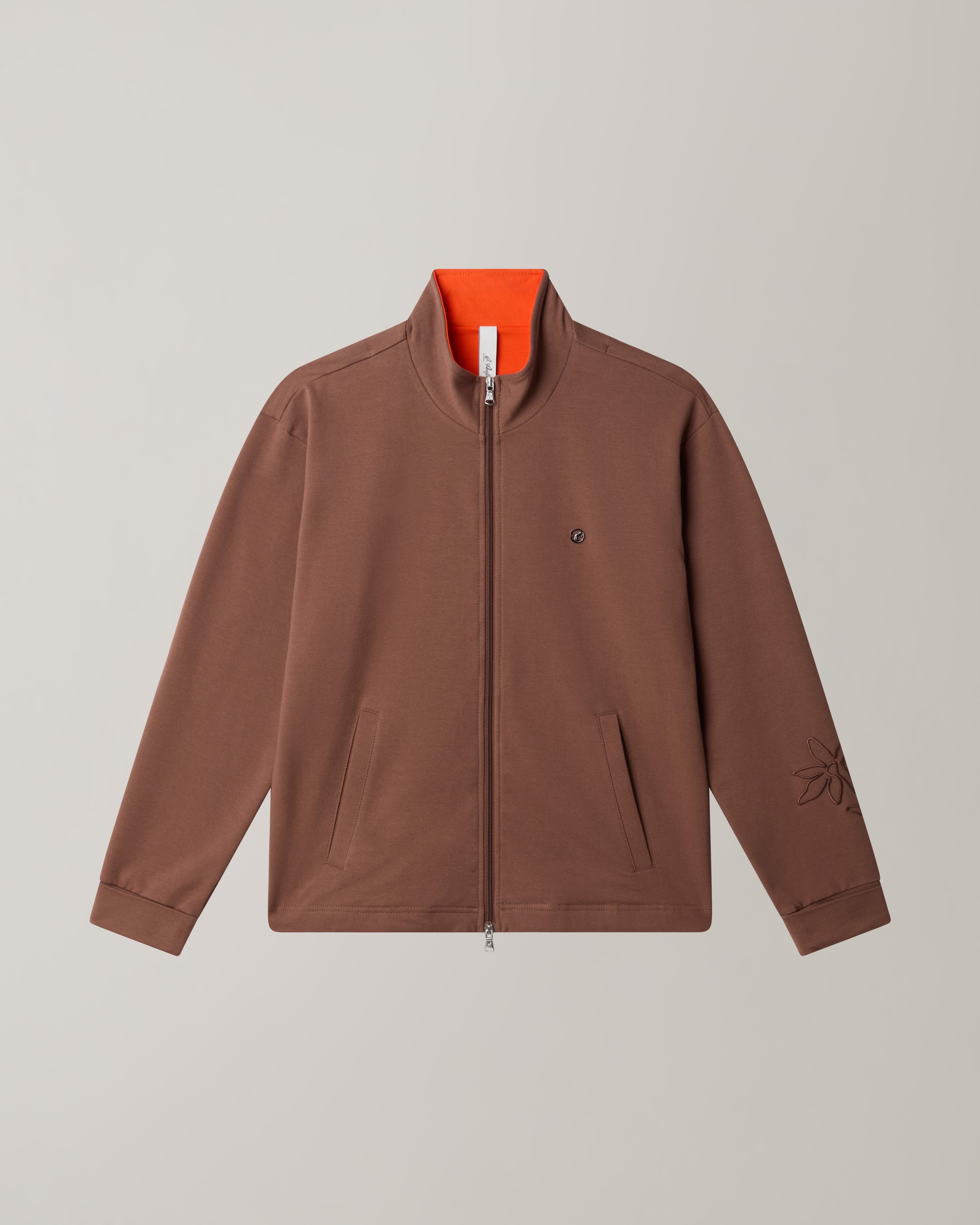 australian-essential-patch-flowers-track-jacket-cannella-full-zip image 6