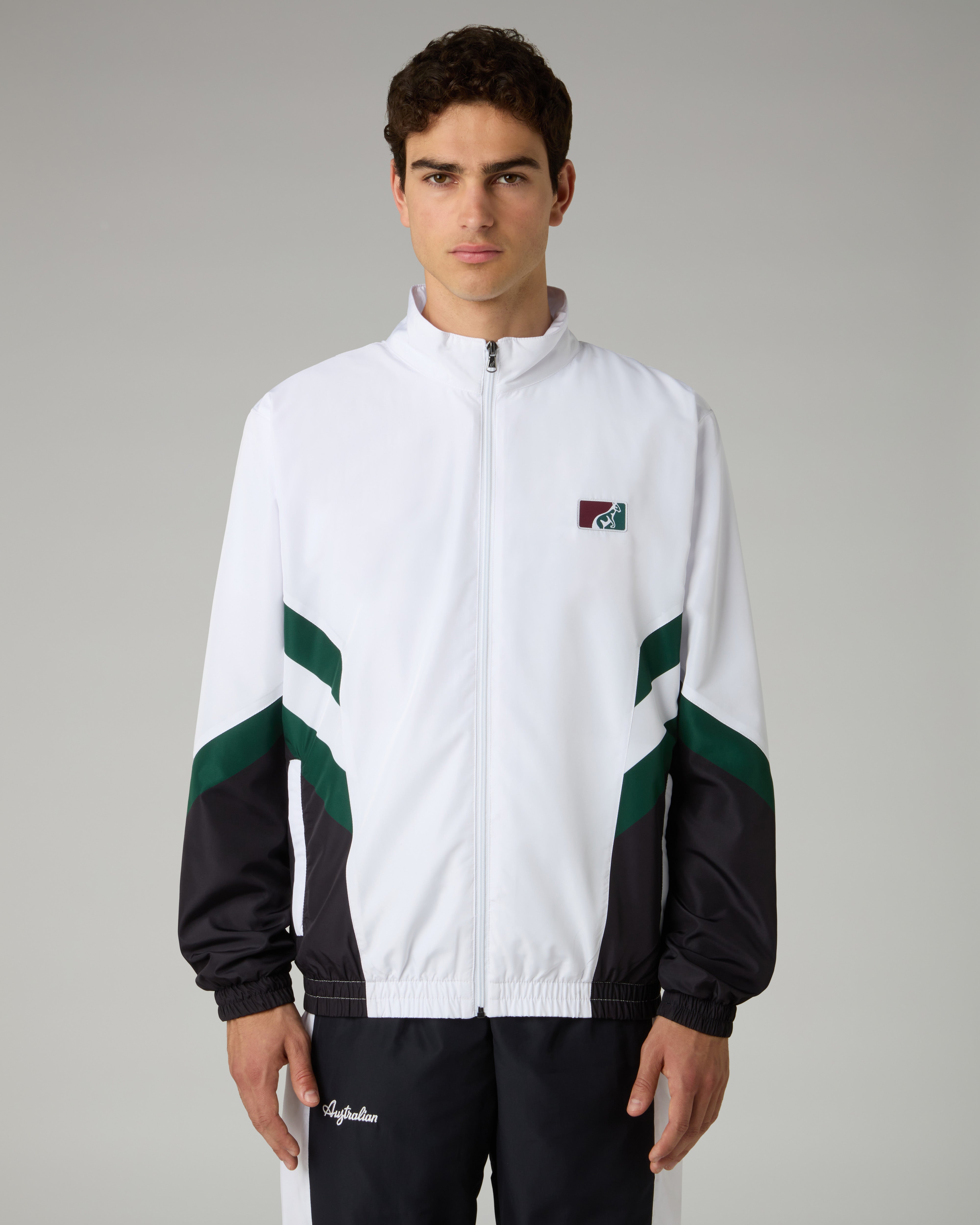 australian-classic-tracksuit-tuta-completa-bianca-foderata-smash image 3