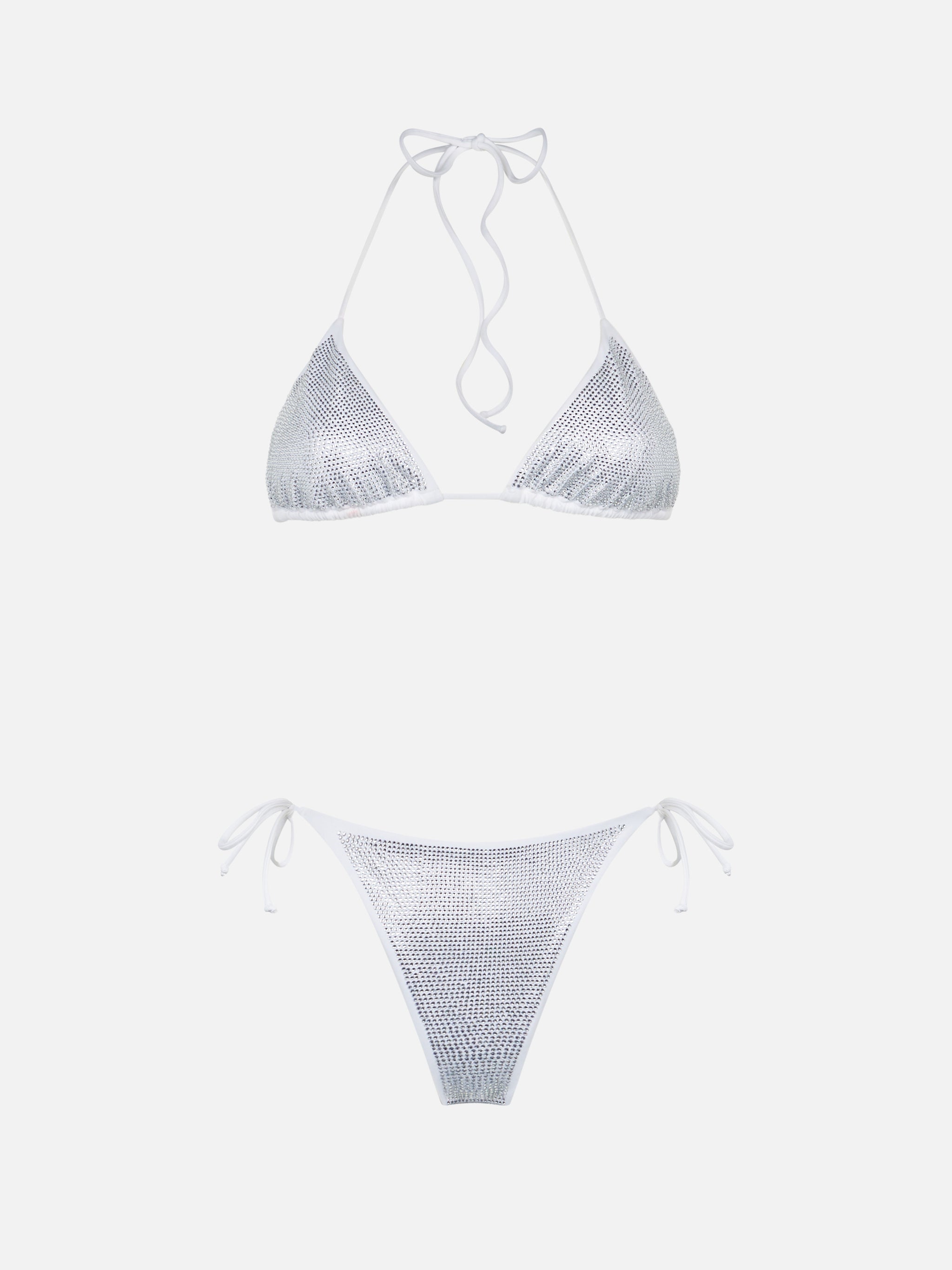 mc2-saint-barth-anna-bikini-triangolo-donna-bianco-con-strass image 3