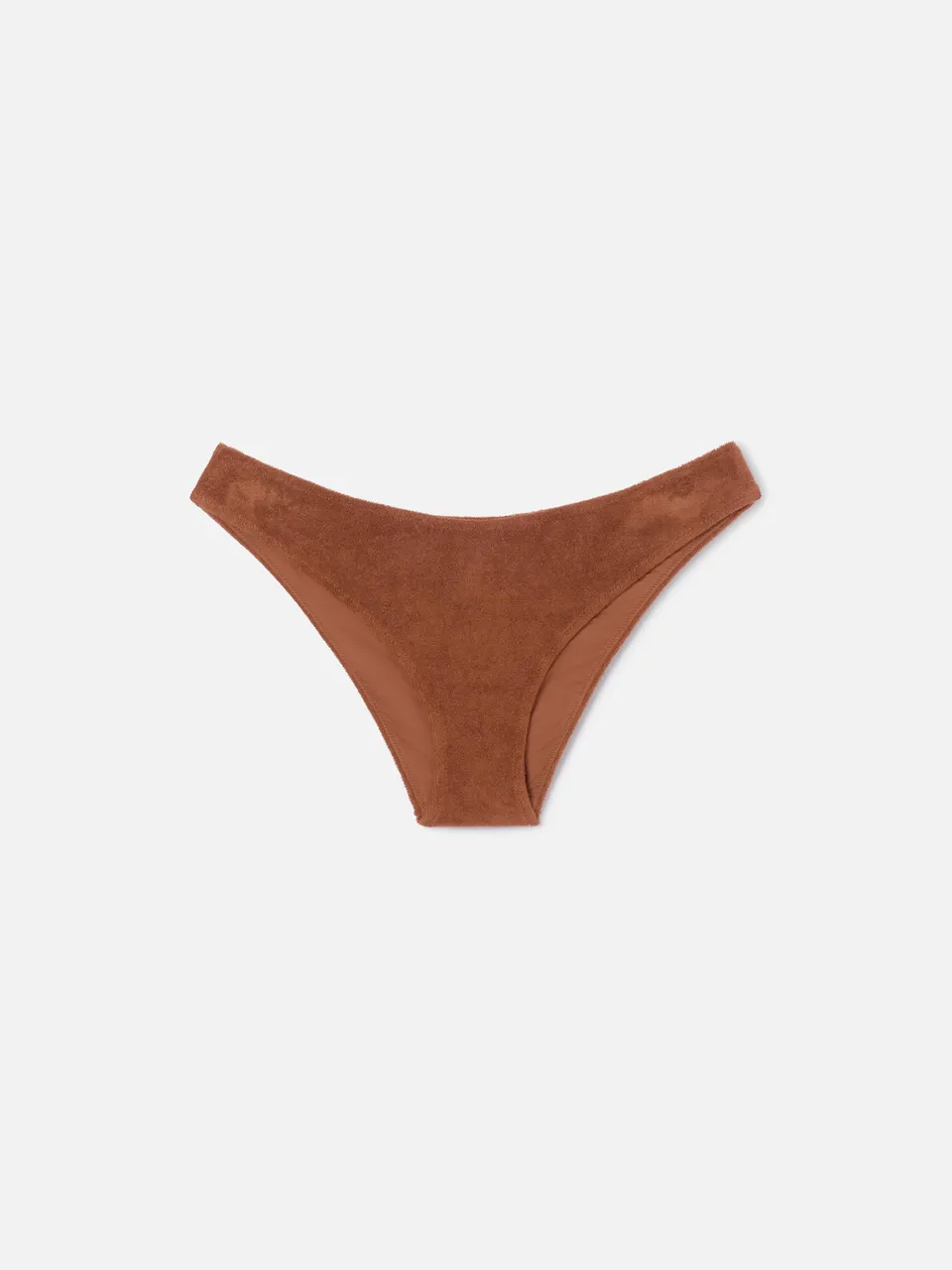 mc2-saint-barth-slip-mare-elise-marrone-spugna-tinta-unita-donna image 1