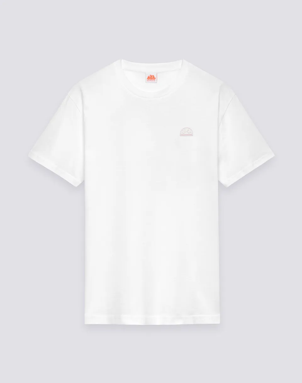 sundek-t-shirt-uomo-tinta-unita-in-cotone-pima-m672tejy700-carryover image 1