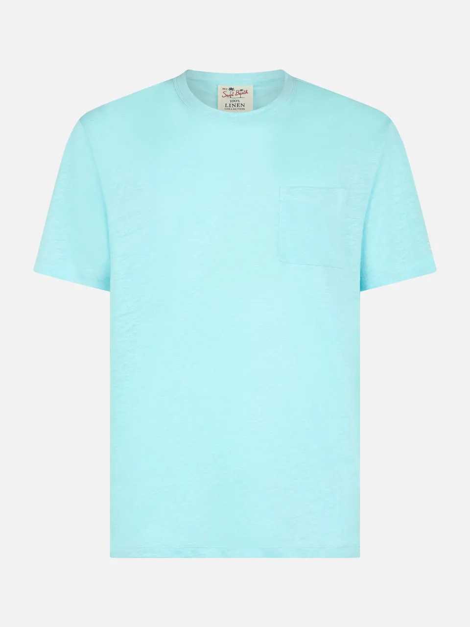 mc2-saint-barth-t-shirt-ecstasea-in-lino-jersey-verde-acqua image 1