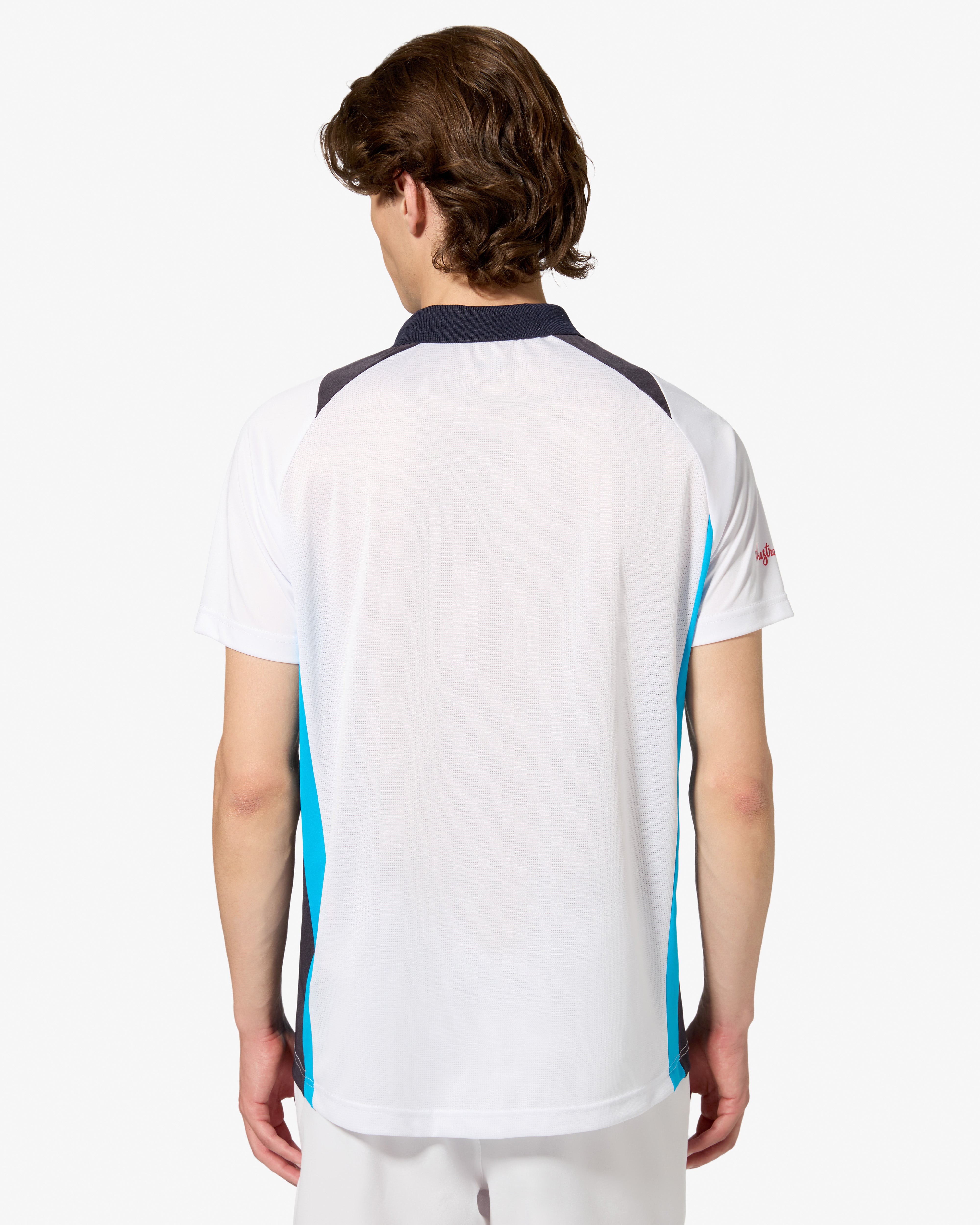 australian-league-polo-shirt-polo-tennis-bianca-traspirante image 3