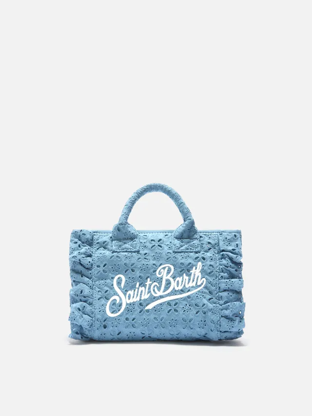mc2-saint-barth-vanity-mini-volant-borsa-sangallo-azzurra image 1