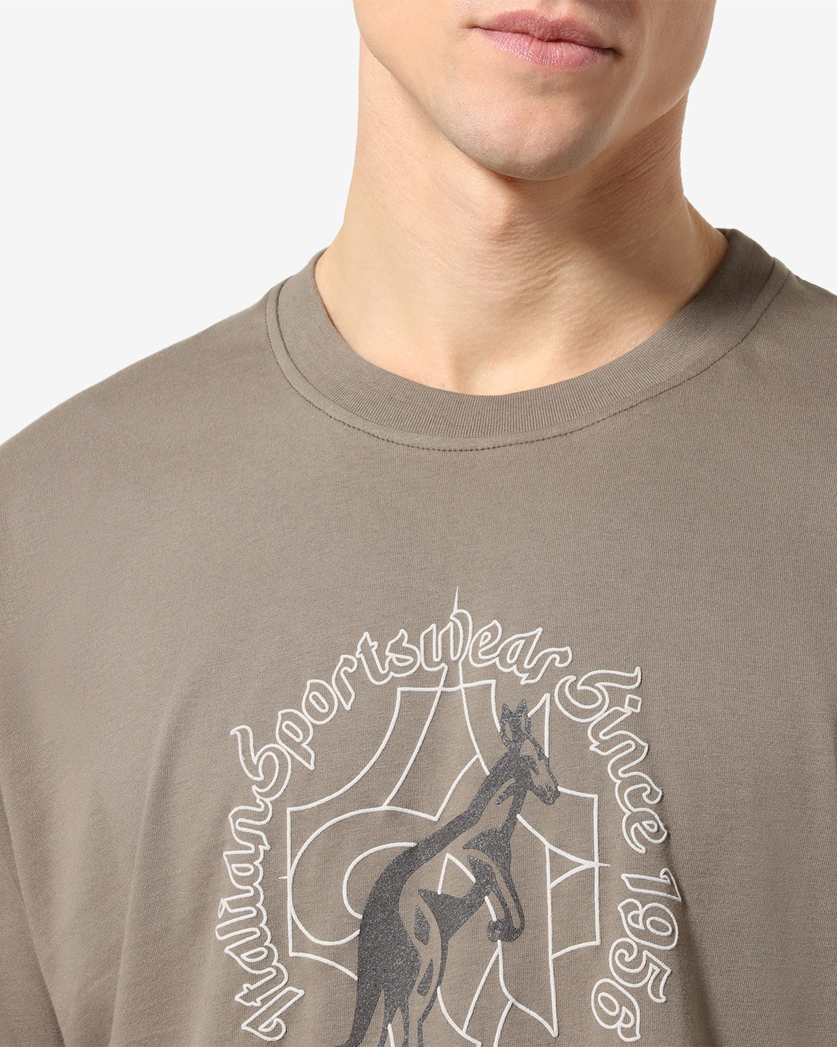 australian-type-t-shirt-archive-t-shirt-in-cotone-regular image 4